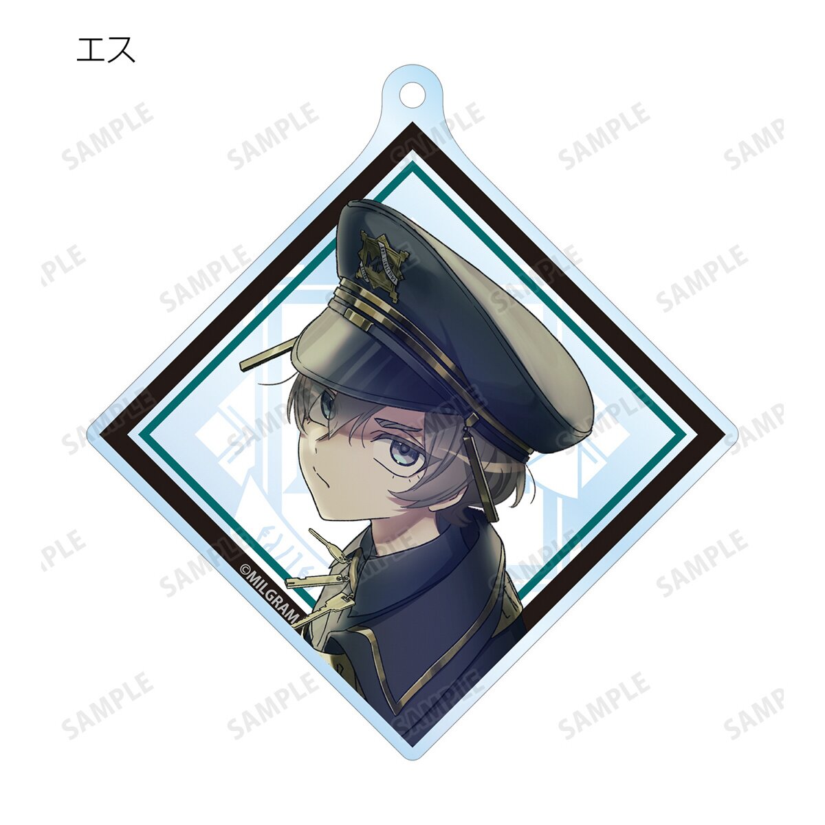 Milgram 3rd Anniversary Ver. Trading Acrylic Keychain Complete Box