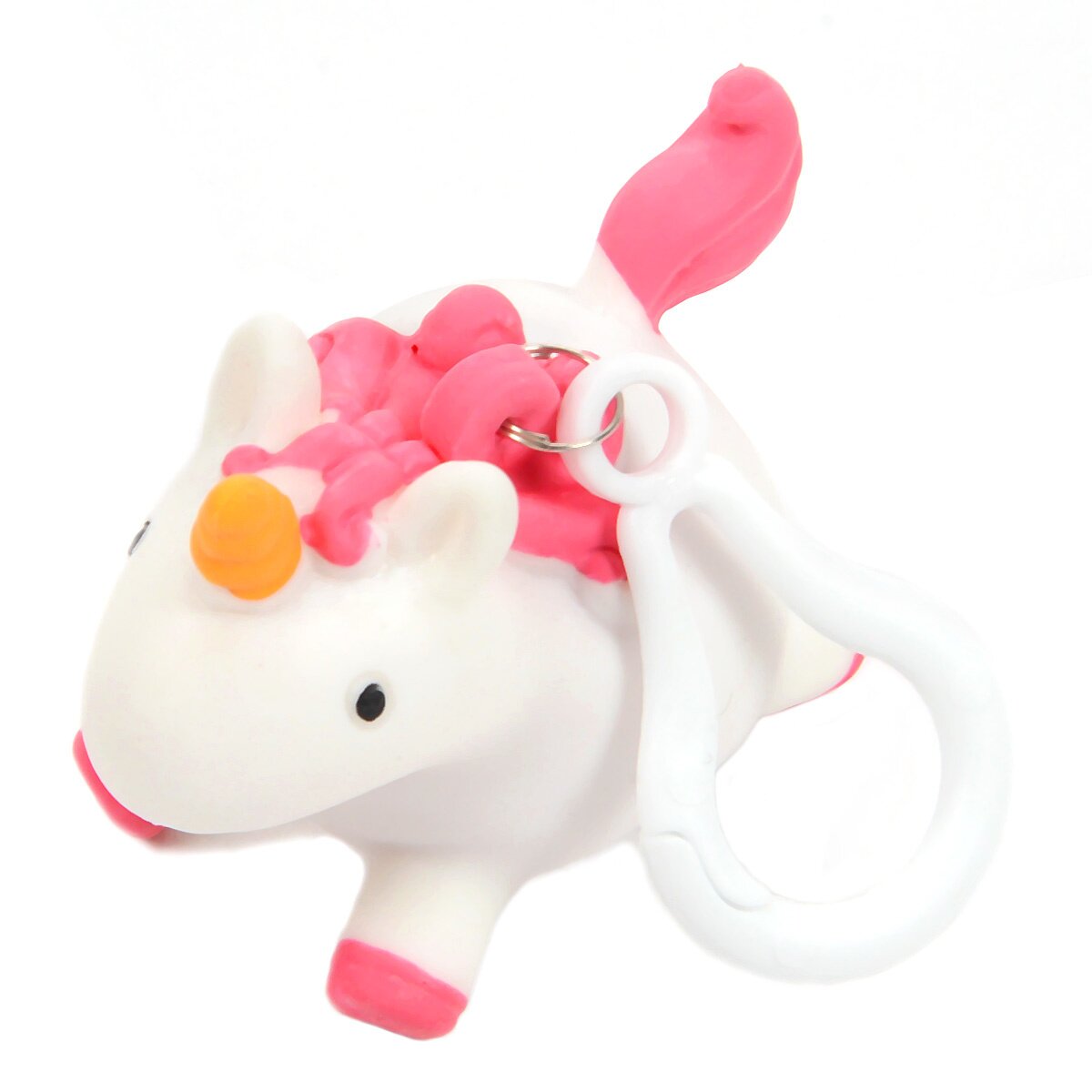 Unicorn hot sale squishy keychain