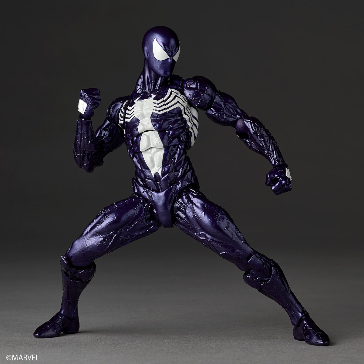 Revoltech Amazing Yamaguchi Symbiote Spider-Man: Purple Ver