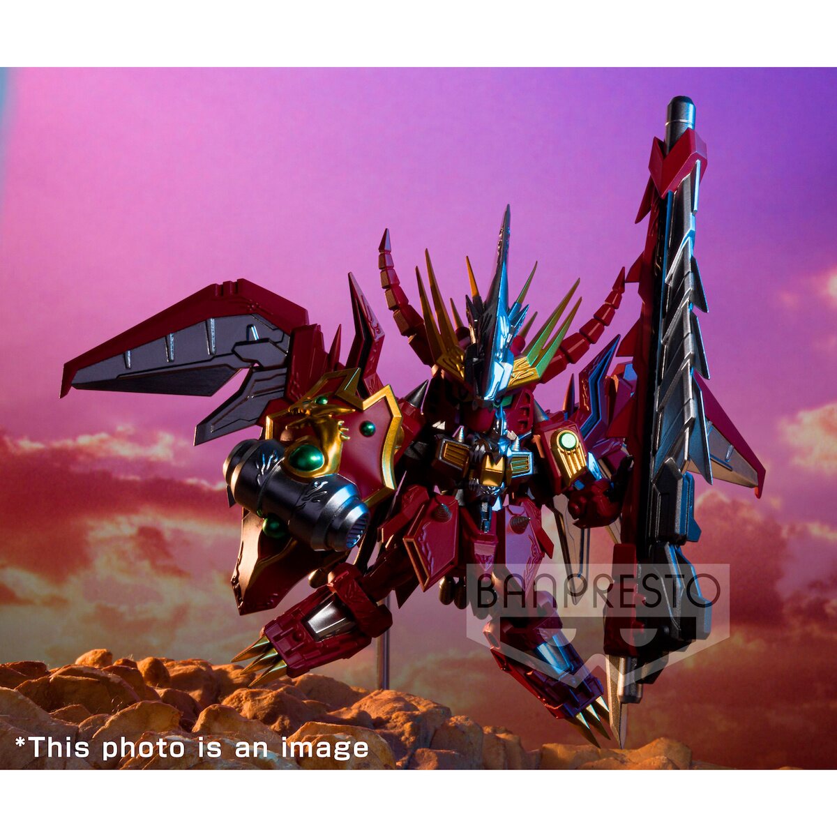 sd gundam red lander