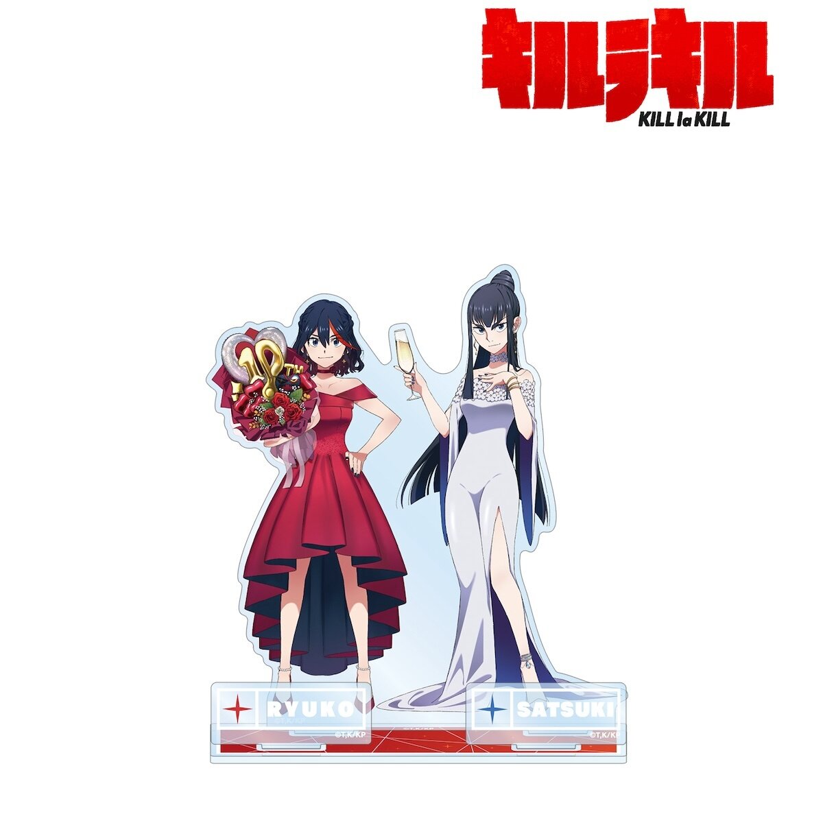 Kill la Kill Big Acrylic Stand Ryuko Matoi & Satsuki Kiryuin: 10th  Anniversary Dress-Up Ver.