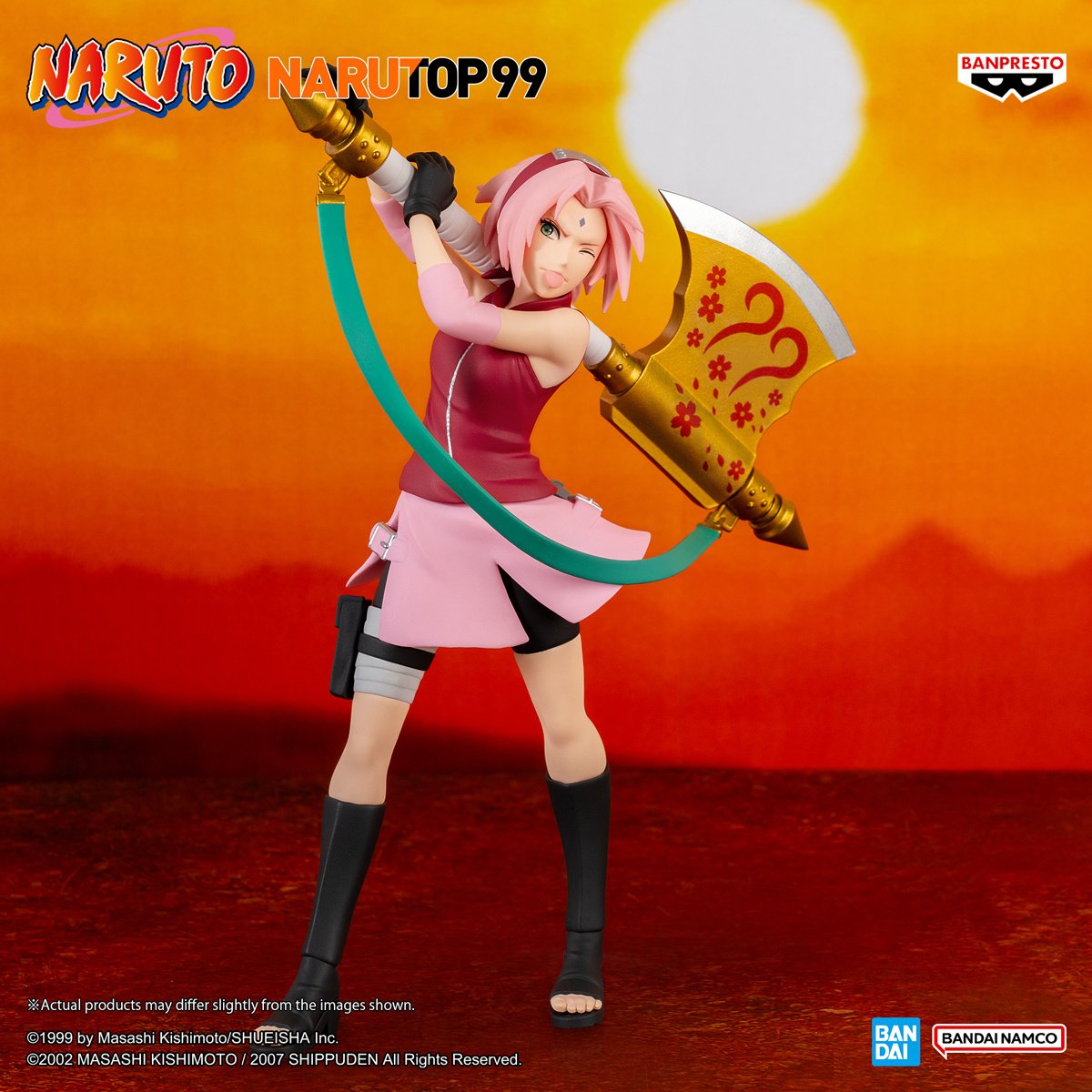 Narutop99 Naruto Haruno Sakura Non-Scale Figure: Banpresto - Tokyo Otaku  Mode (TOM)