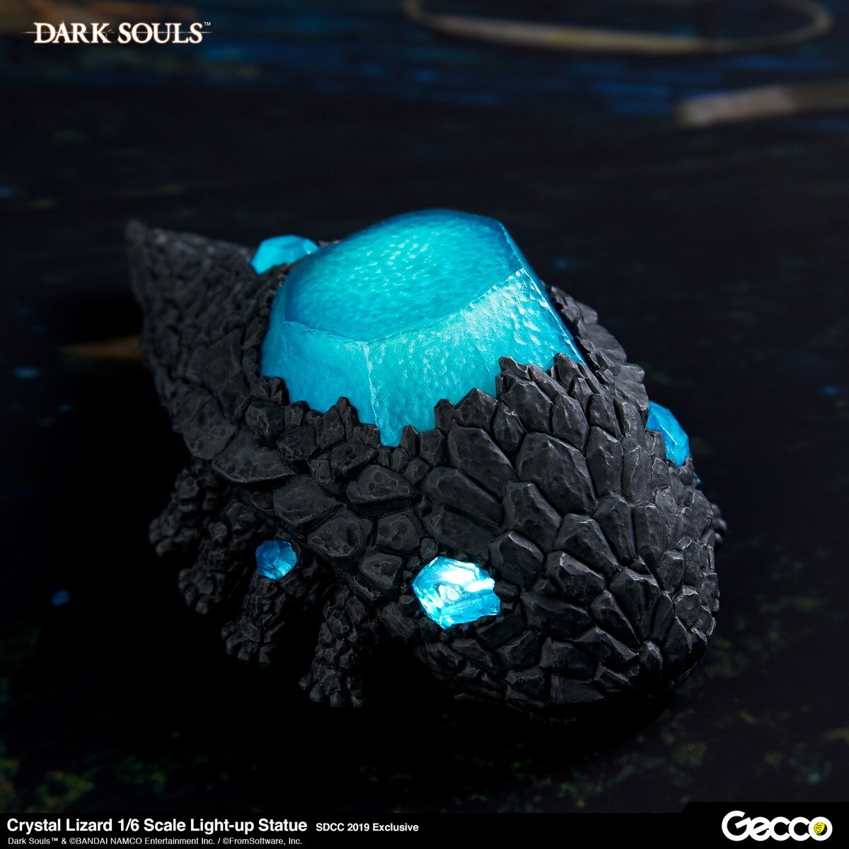 dark souls crystal lizard plush