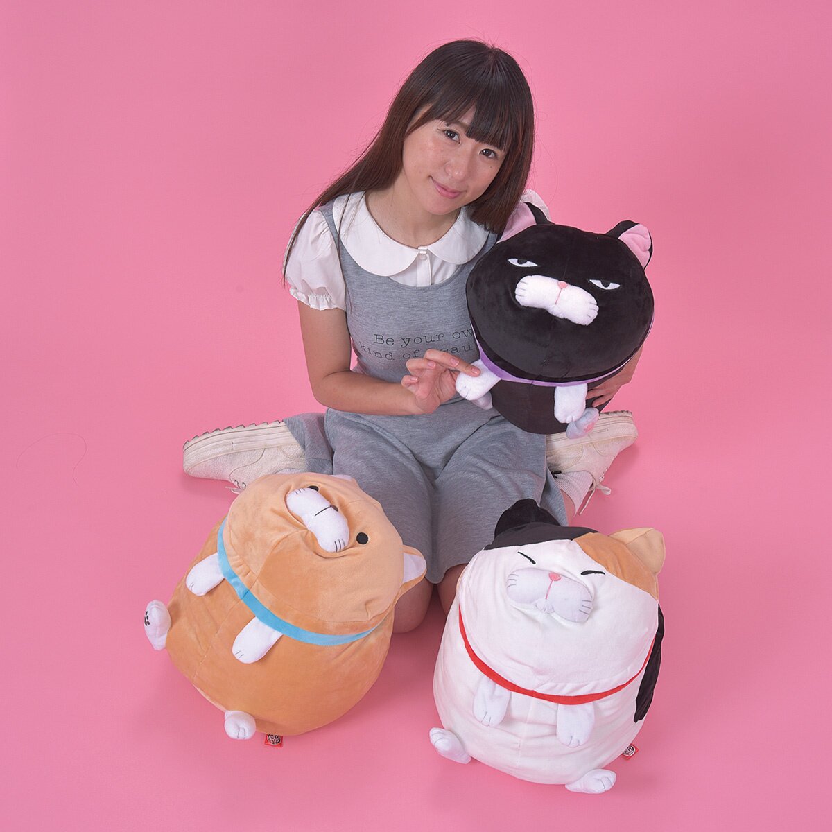 Tsumeru! Mochikko Hige Manjyu Cat Plush Collection (big): Amuse - Tokyo 