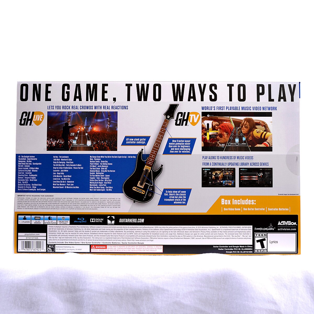 Activision Guitar Hero Live: Supreme Party Edition - PlayStation 4