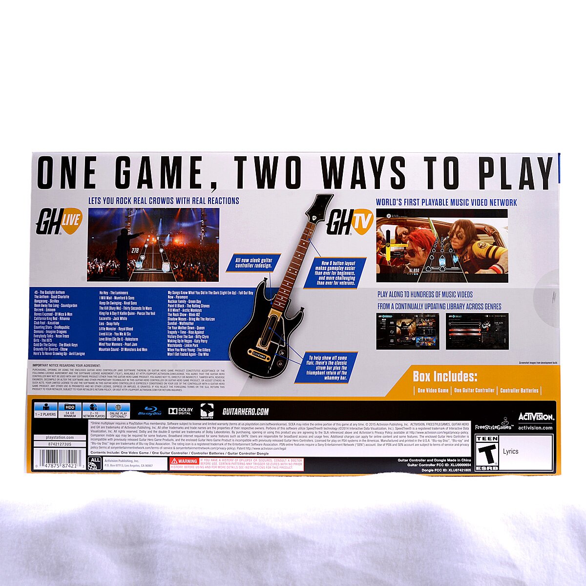 Guitar Hero Live Bundle (PS4) - Tokyo Otaku Mode (TOM)