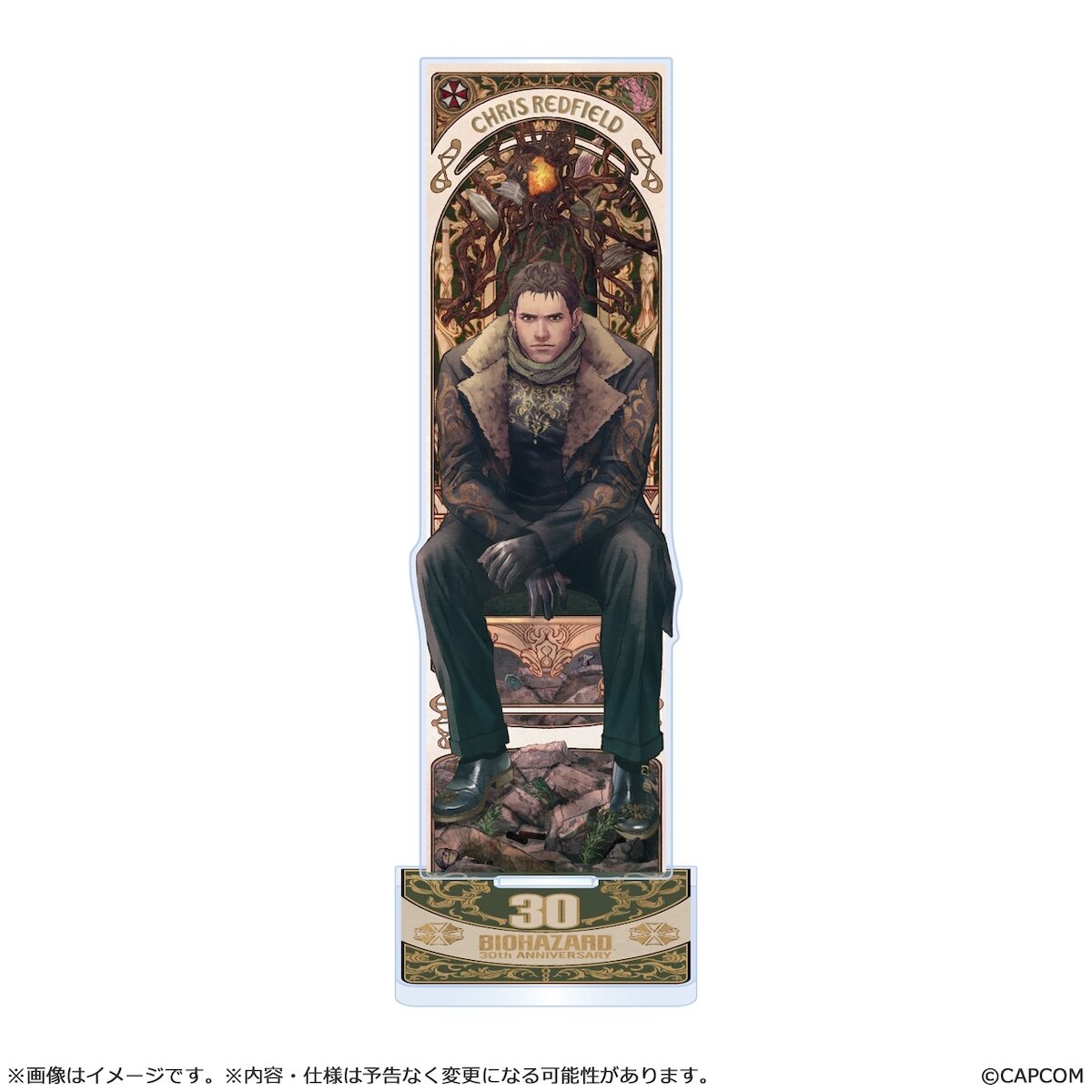 Resident Evil 30th Anniversary Acrylic Stand (Re-run) - Tokyo