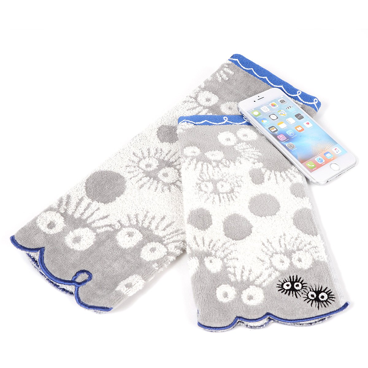 My Neighbor Totoro Soot Sprites 2-Piece Towel Set - Tokyo Otaku