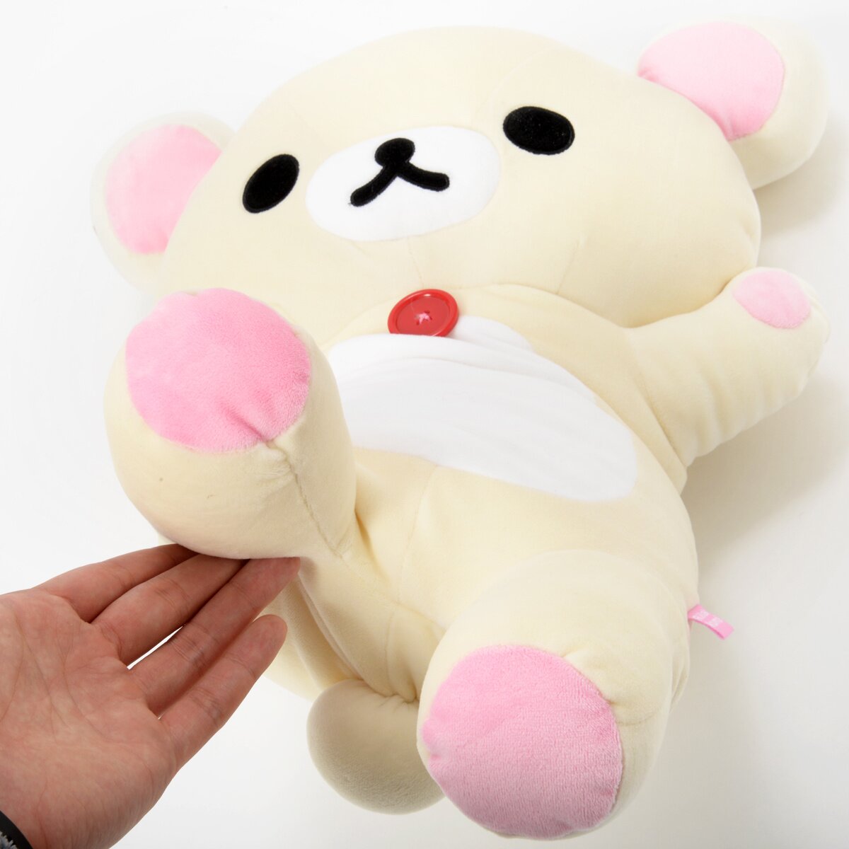 2 HUGE 2024 rilakkuma plush pajama party pillow sleeping mochimochi