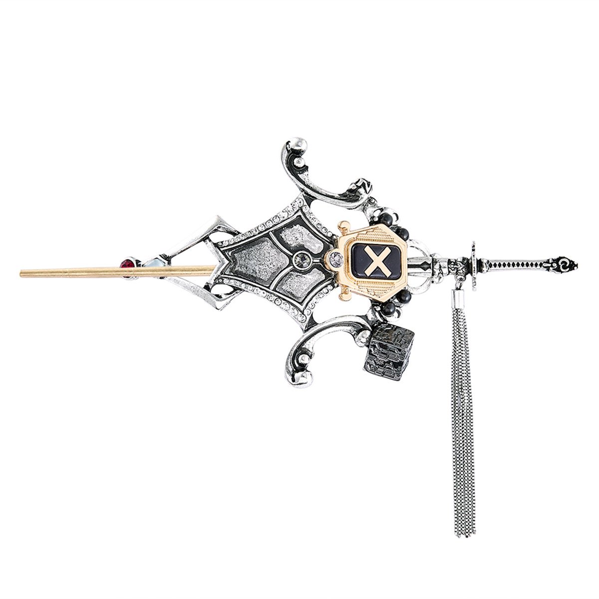 NieR ペン MAYLA NieR:Automata Ver1.1a Iconique Hair Objet Majeste + Kanzashi