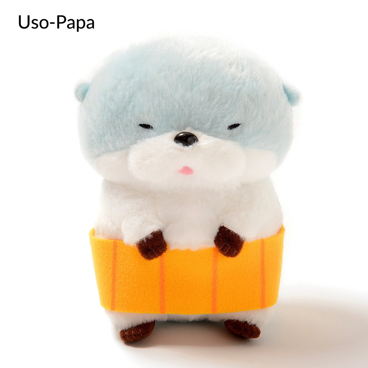 kawauso-no-kotsume-chan-usobo-family-otter-plush-collection-standard