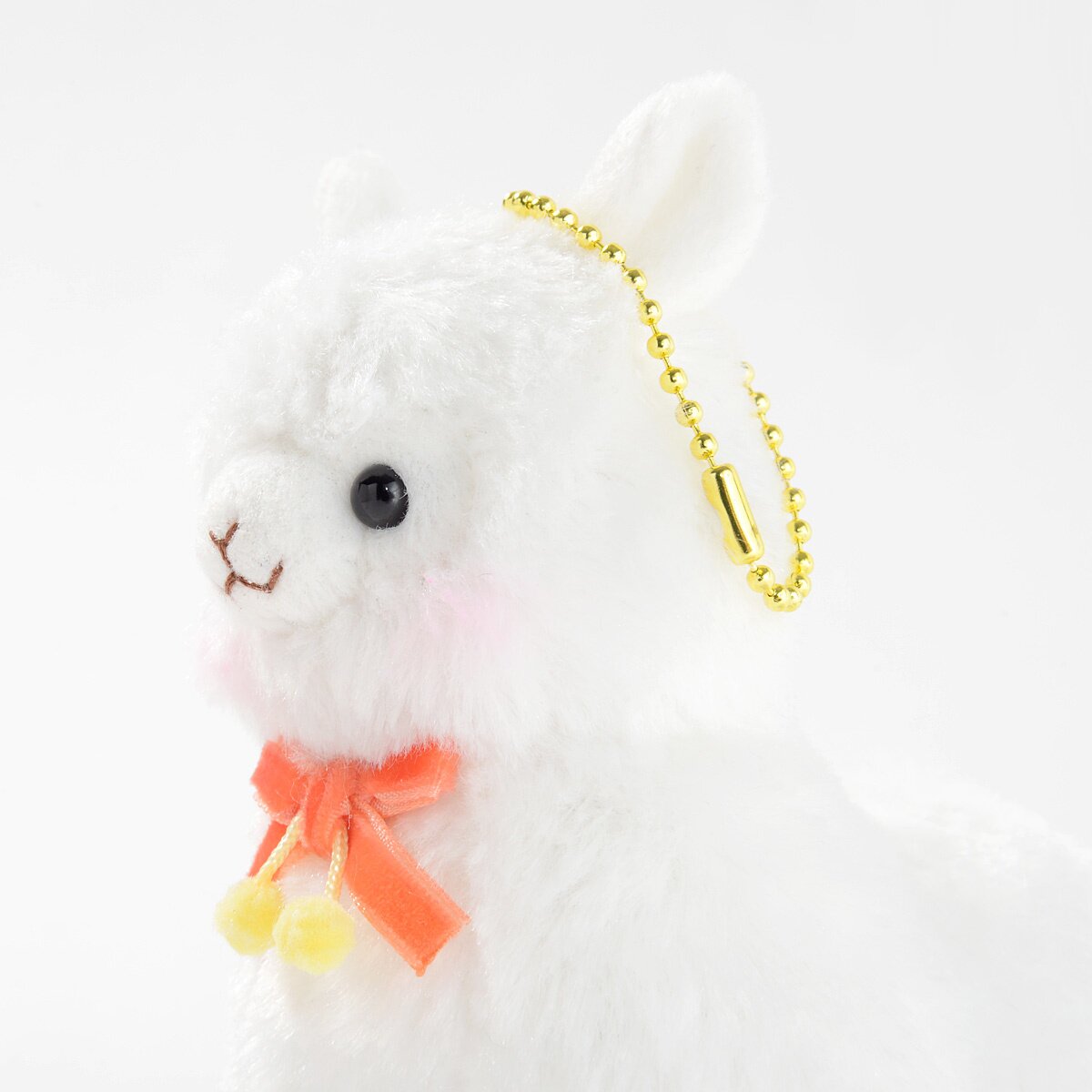 Alpacasso Velvet Ribbon Alpaca Plush Collection (Ball Chain