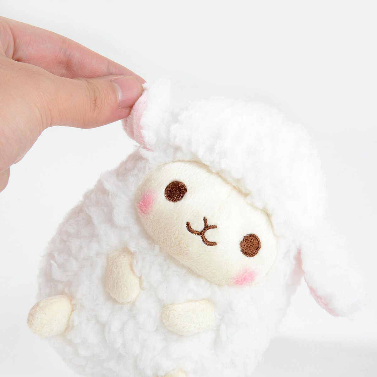 wooly baby sheep plush