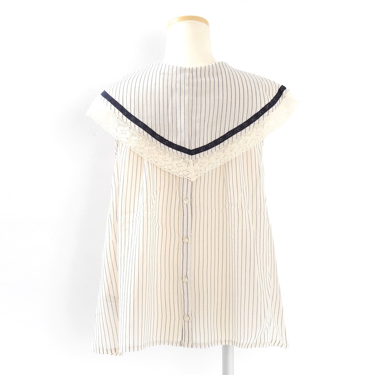 OLIVE des OLIVE Double Sailor Motif Blouse: OLIVE des OLIVE