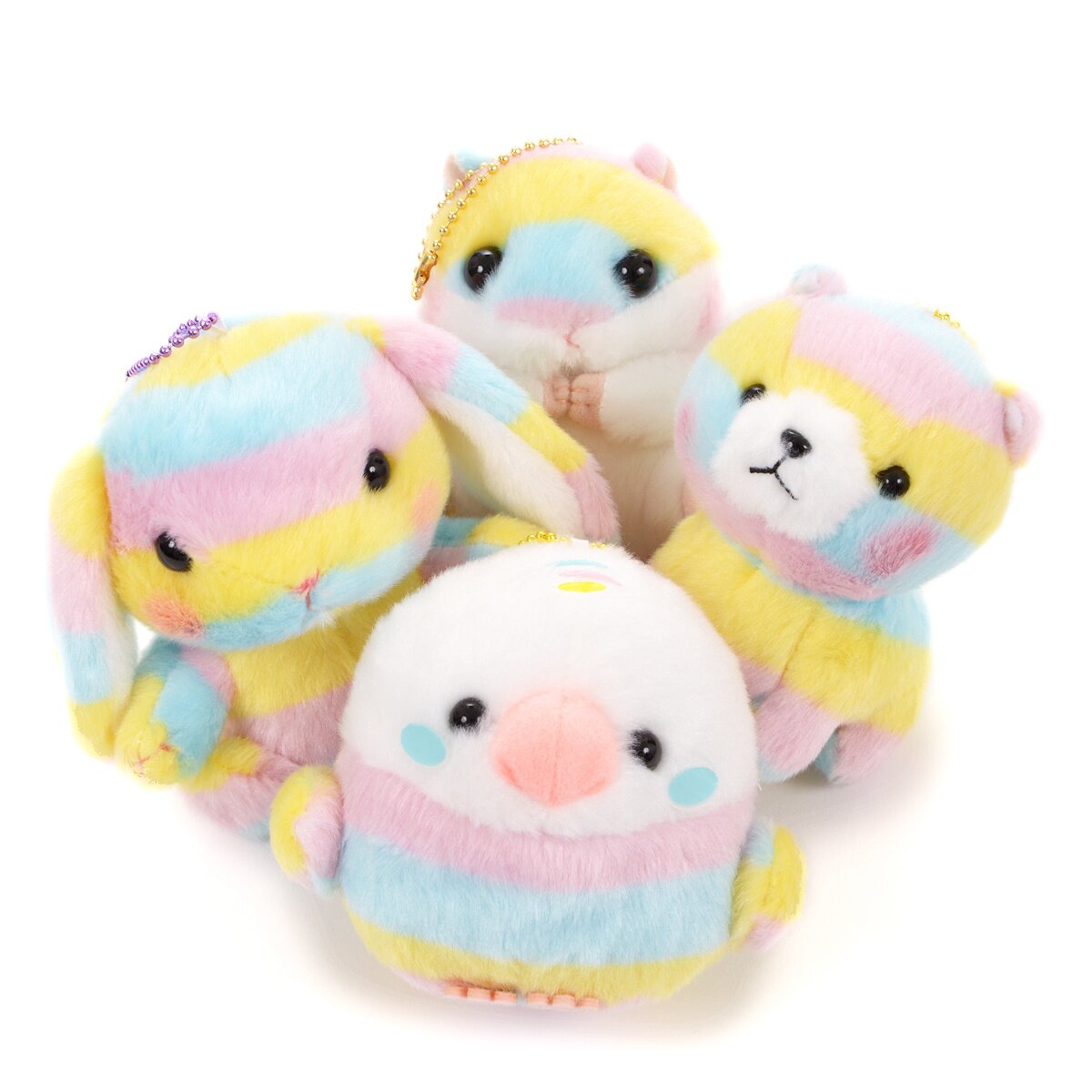 Amuse Rainbow Animals Ball Chain Plush Collection: Amuse - Tokyo Otaku ...