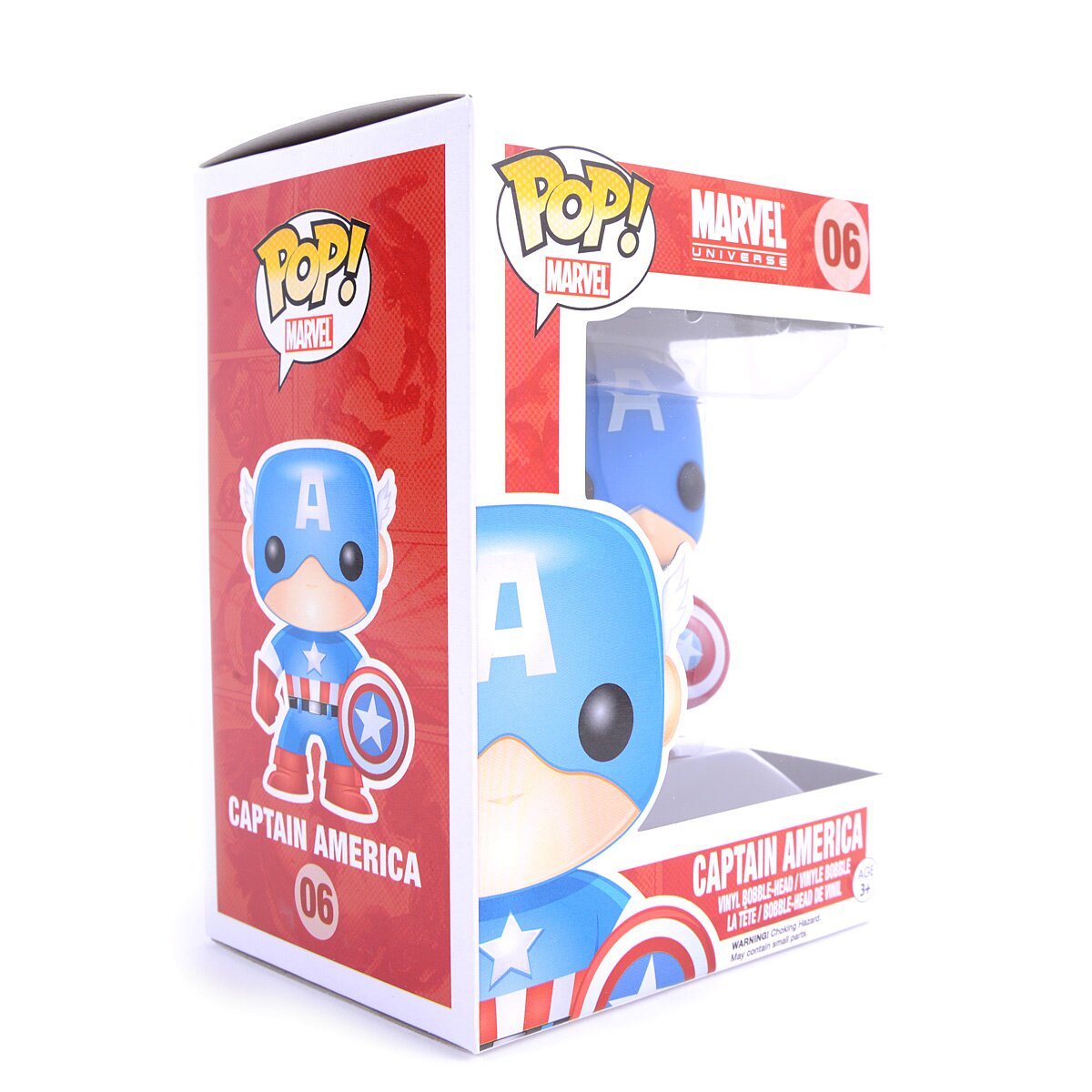 POP! Marvel No. 06: Captain America: Marvel - Tokyo Otaku Mode (TOM)