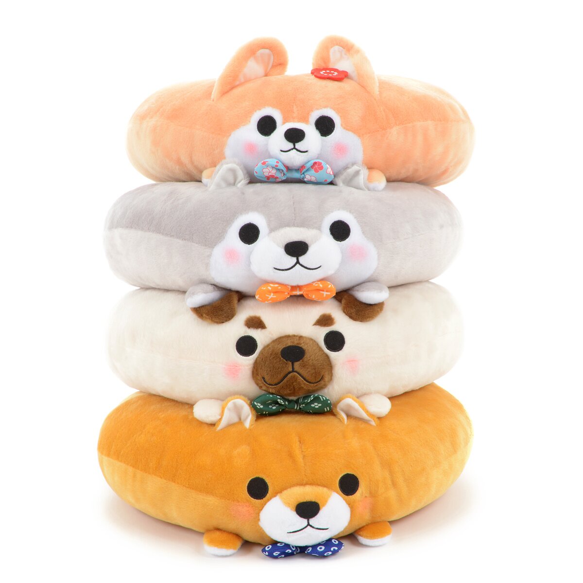 Mameshiba San Kyodai Dog Donut Cushions - Tokyo Otaku Mode (TOM)