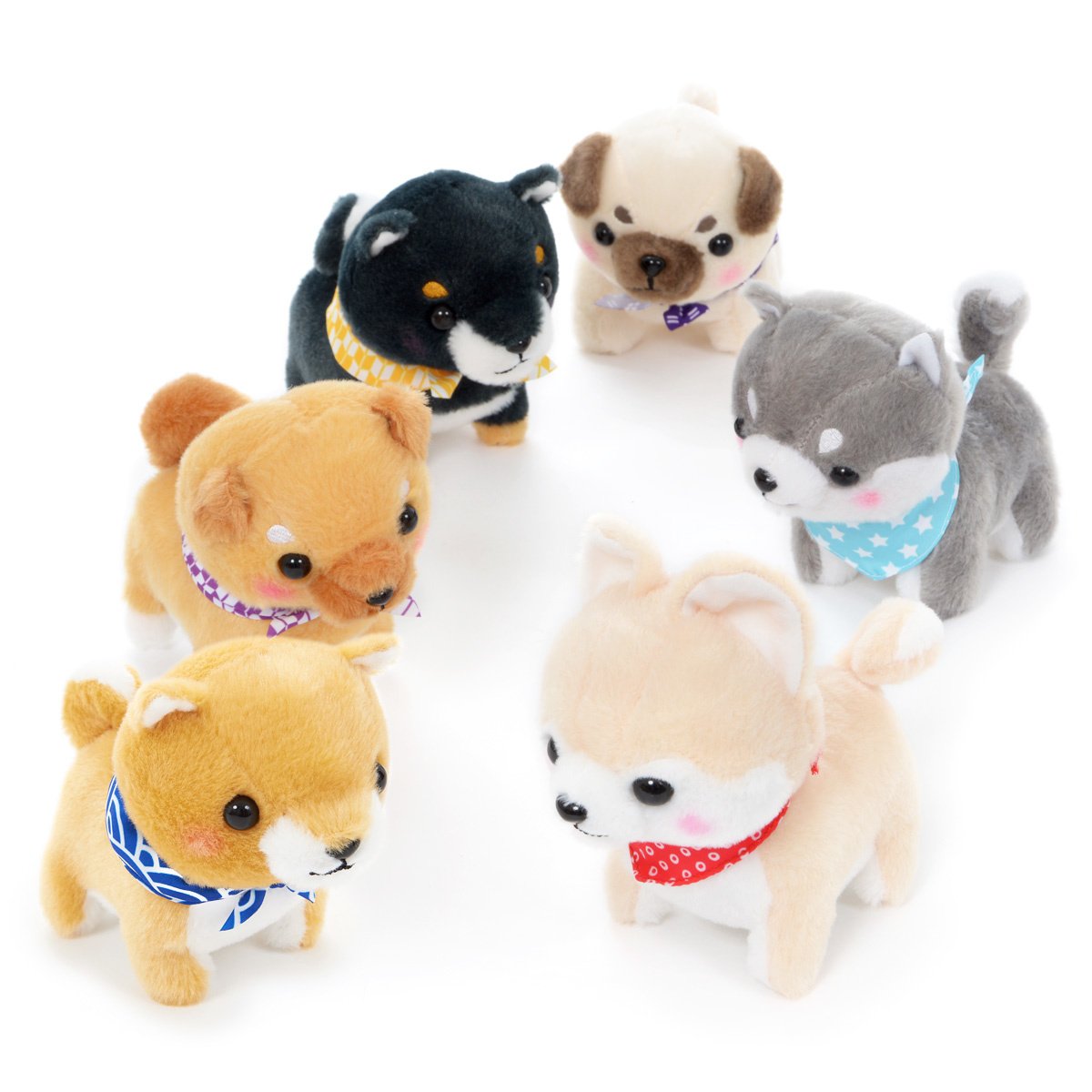 Mameshiba San Kyodai Dog Plush Collection (Standard) - Tokyo Otaku