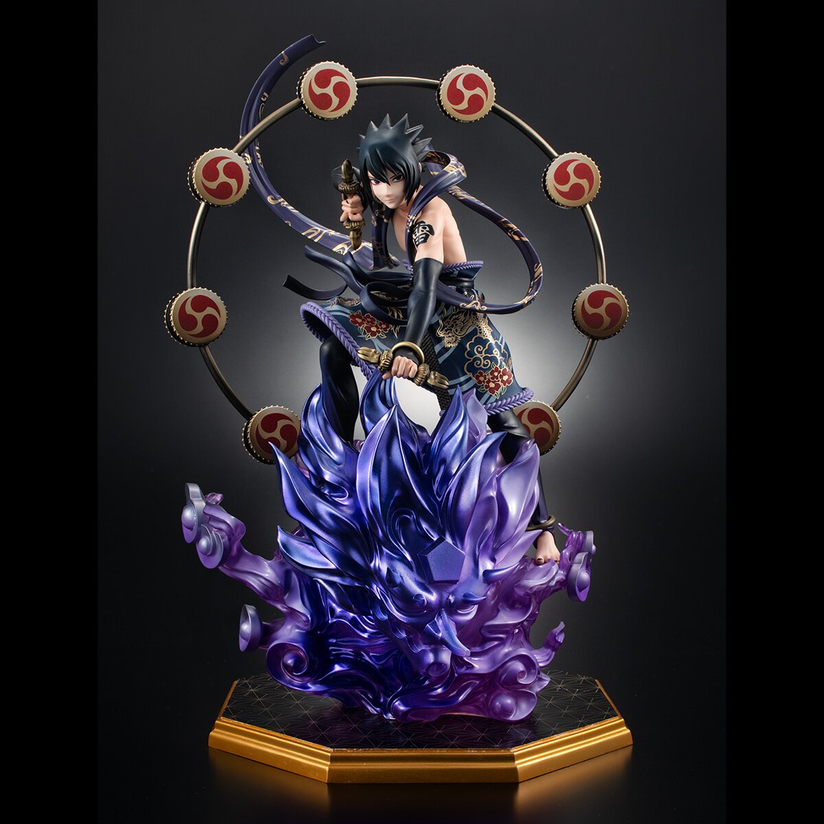 Banpresto Naruto: Shippuden Manga Dimensions Sasuke Uchiha Statue