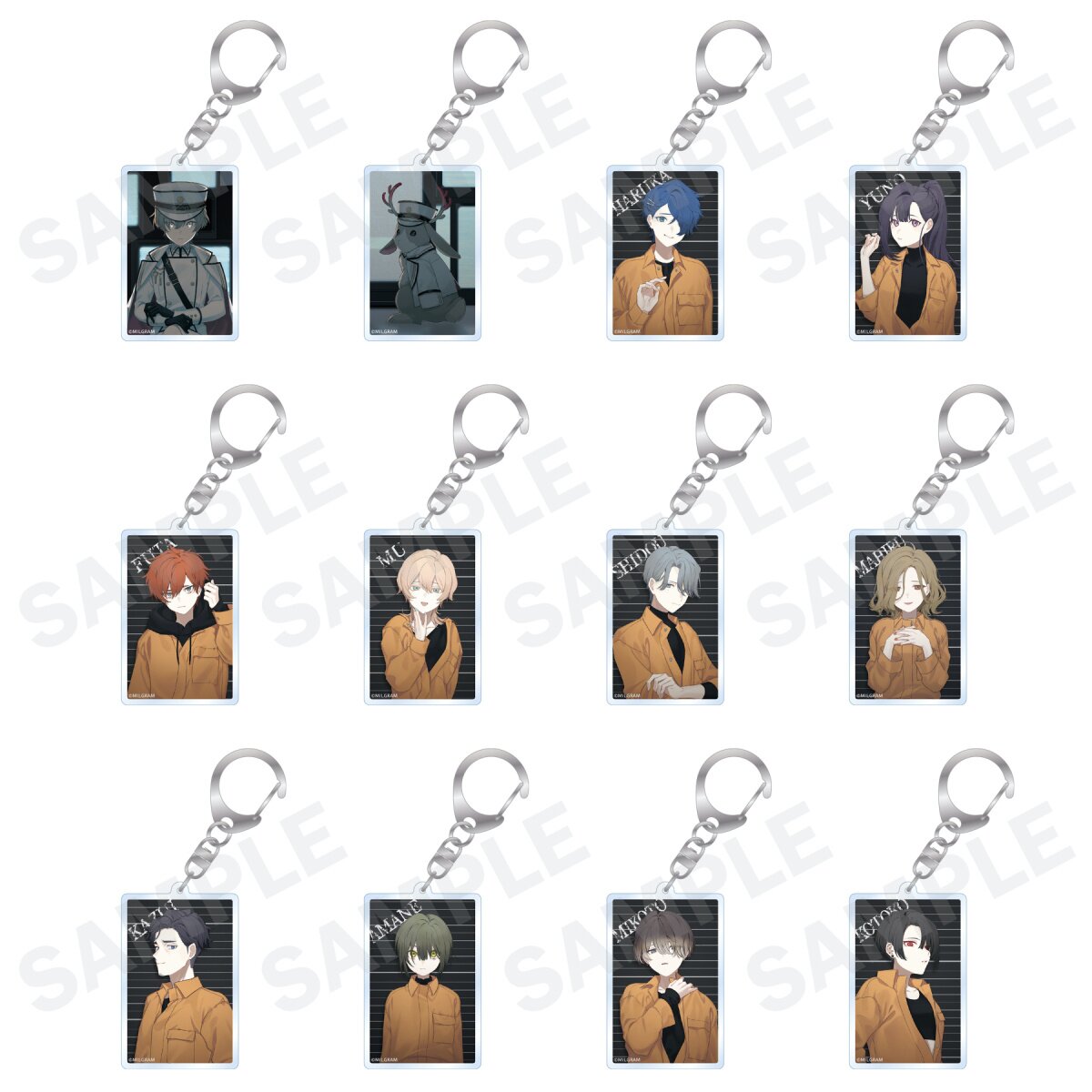 MILGRAM Acrylic Keychain: KADOKAWA - Tokyo Otaku Mode (TOM)