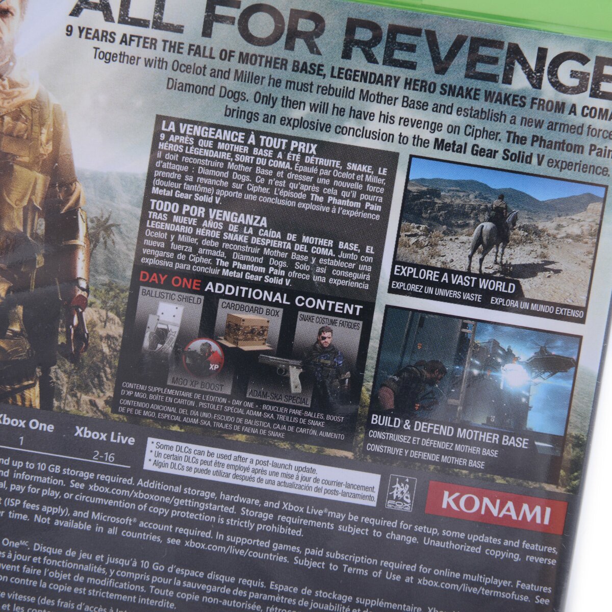 Metal Gear Solid V: The Phantom Pain' is a tale of revenge