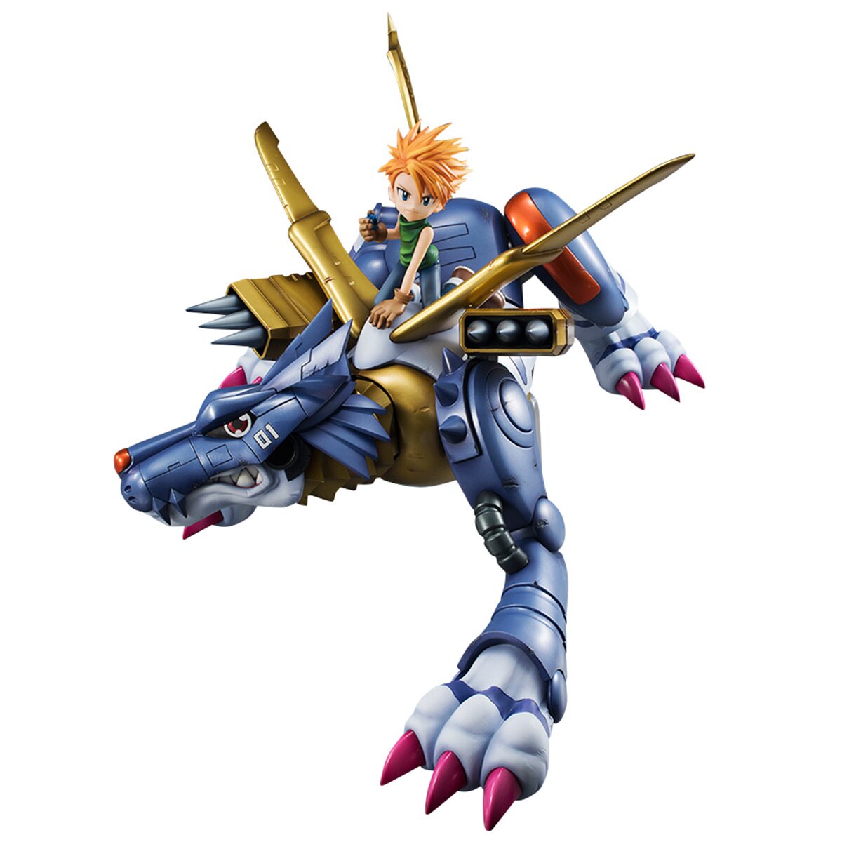 Precious G.E.M. Series Digimon Adventure Metal Garurumon & Yamato Ishida  (Re-run)