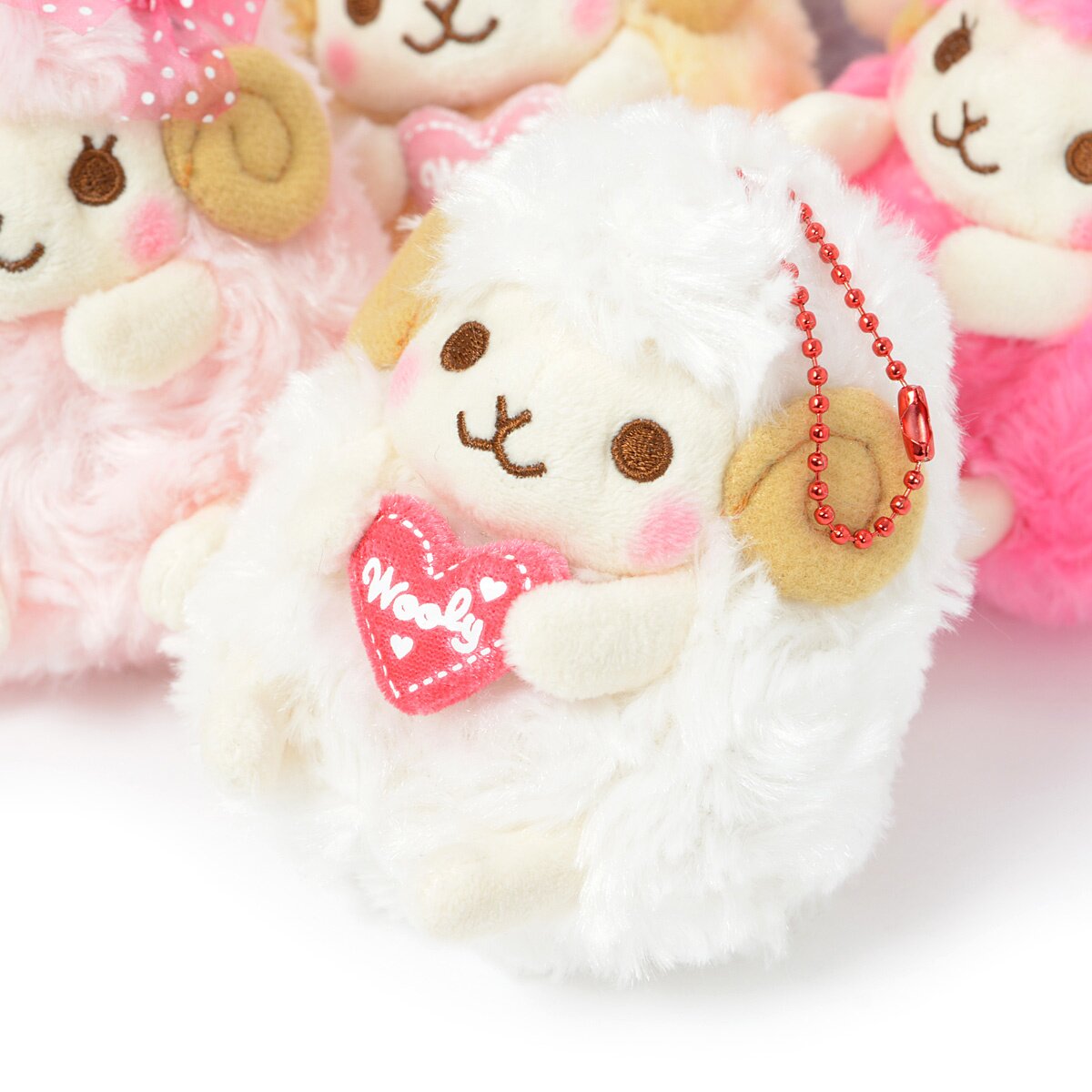 Heartful Girly Wooly Sheep Plush Collection (Ball Chain) - Tokyo Otaku ...