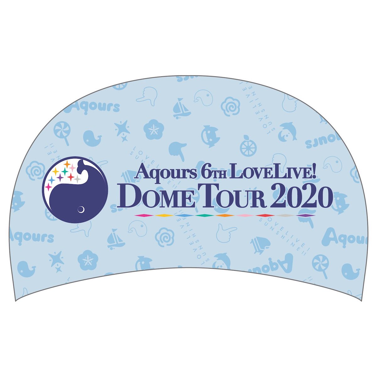 Aqours 6th LOVELIVE! Dome Tour 2020 Cap: Bandai Namco
