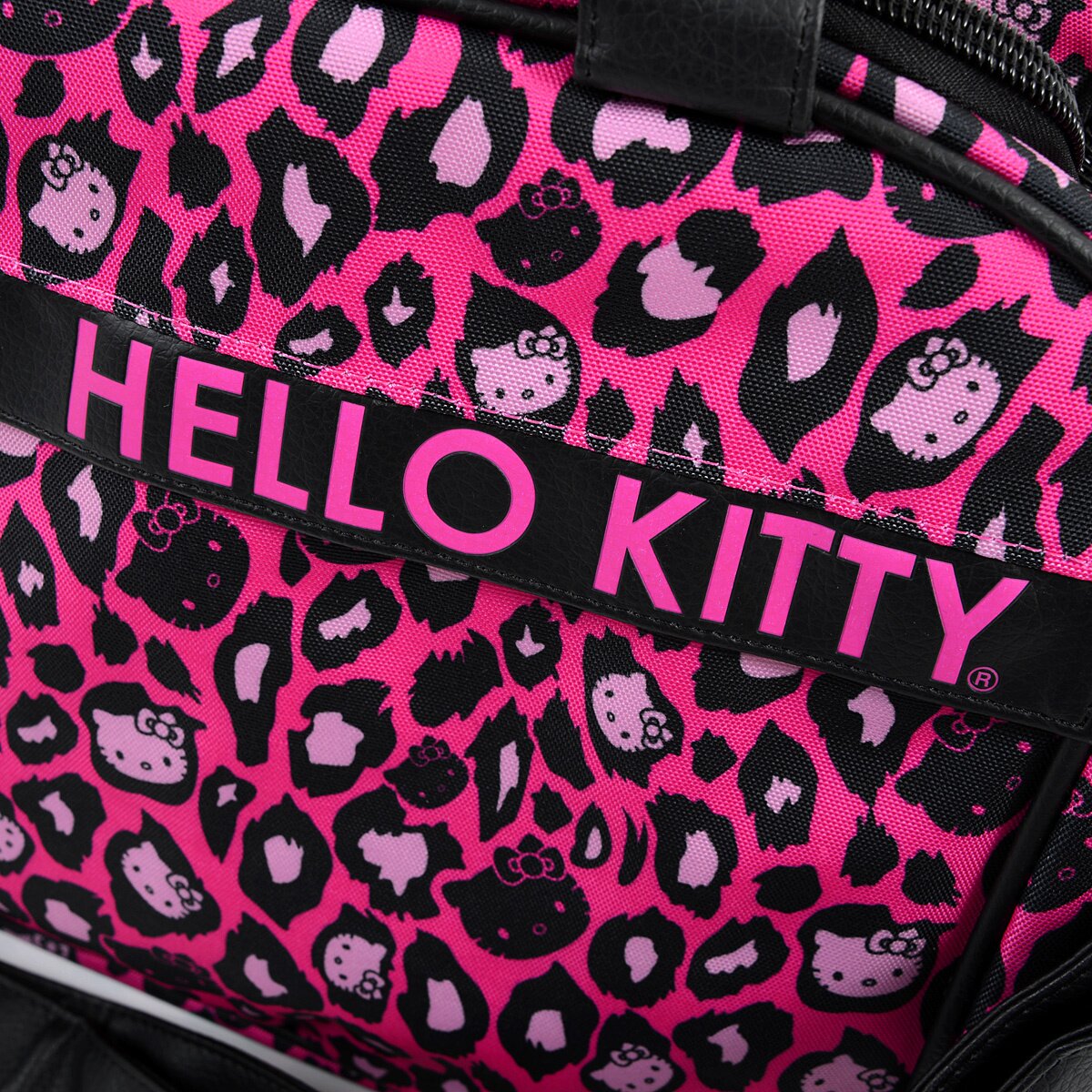 Hello Kitty leopard messenger bag found at Goodwill 💖 10.30.20  #hellokittygoodwillfinds #hellokittythriftstorefinds #hellokittythrift…