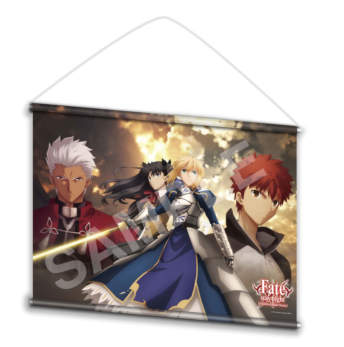 Fate/Grand Order Exclusive L.A. Artwork by Riyo Wall Scroll