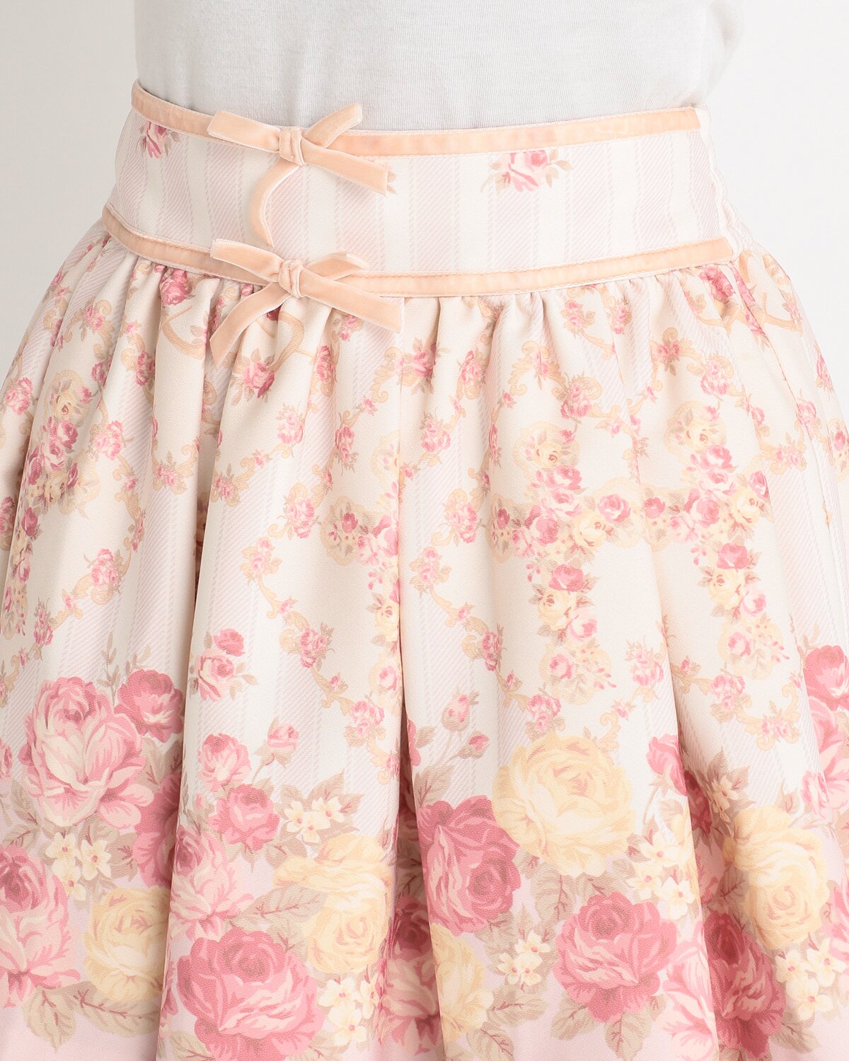 elfelfelfarchives★韓国★人気★ROSE LAYERED SKIRT スカート elfelfelfarchives]ROSE LAYERED SKIRT☆人気☆