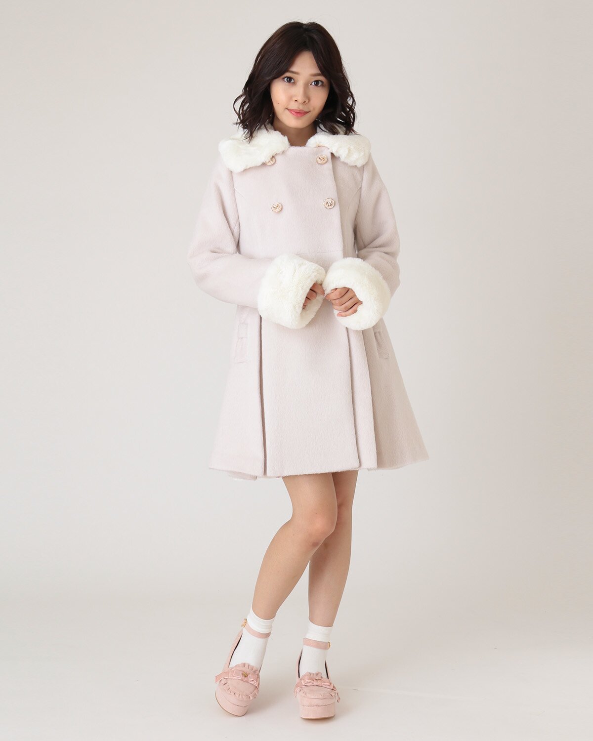 LIZ LISA Ribbon Pearl Button Coat: LIZ LISA - Tokyo Otaku Mode (TOM)