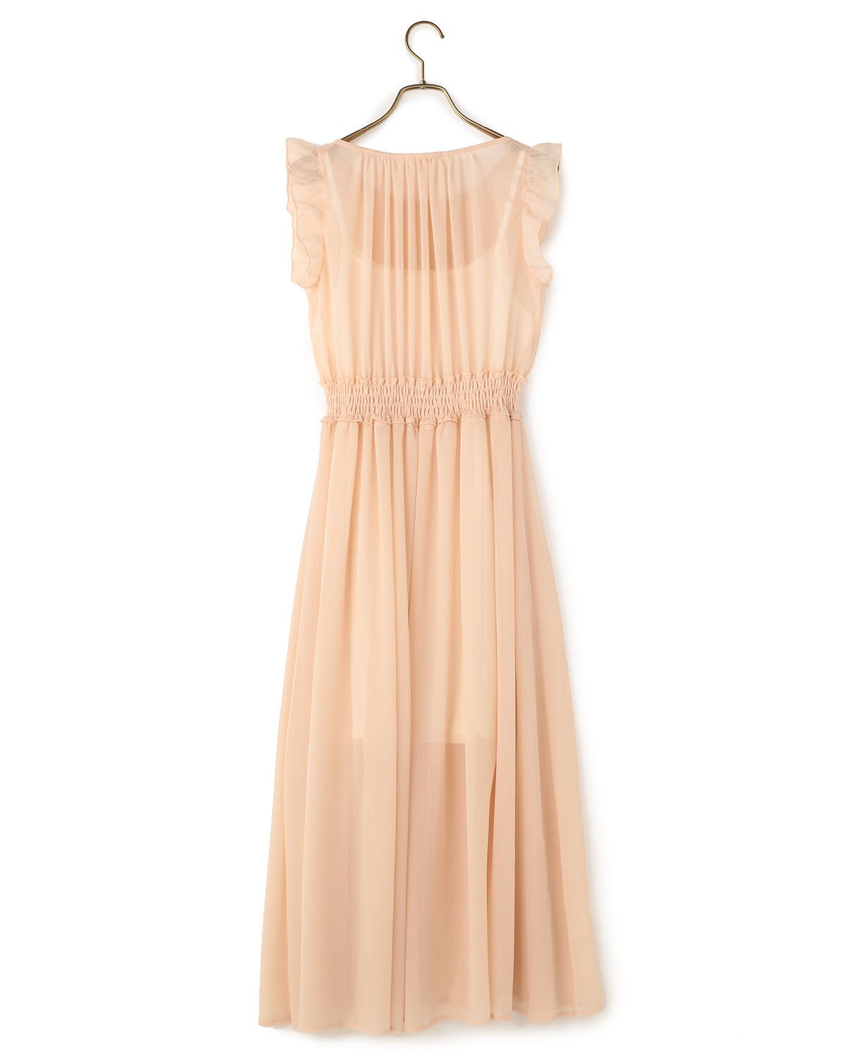 LIZ LISA Striped Crepe 2-way Maxi Dress LIZ LISA Striped Crepe 2-way Maxi Dress