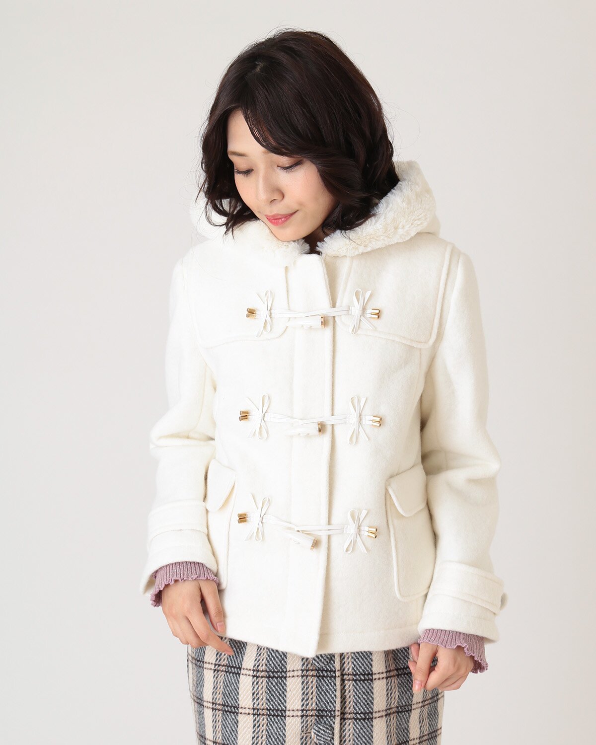 LIZ LISA Ribbon Short Duffle Coat: LIZ LISA - Tokyo Otaku LIZ LISA Ribbon Short Duffle Coat: LIZ LISA - Tokyo Otaku