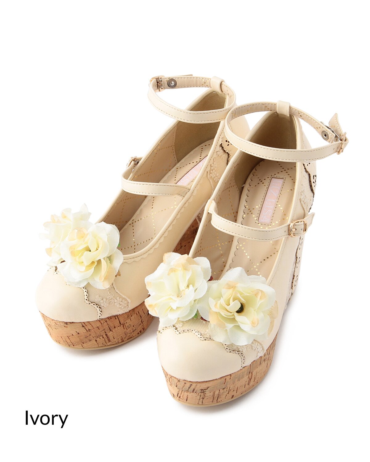 LIZ LISA Rose Wedge Pumps: LIZ LISA - Tokyo Otaku Mode (TOM) LIZ LISA Rose Wedge Pumps: LIZ LISA - Tokyo Otaku Mode (TOM)