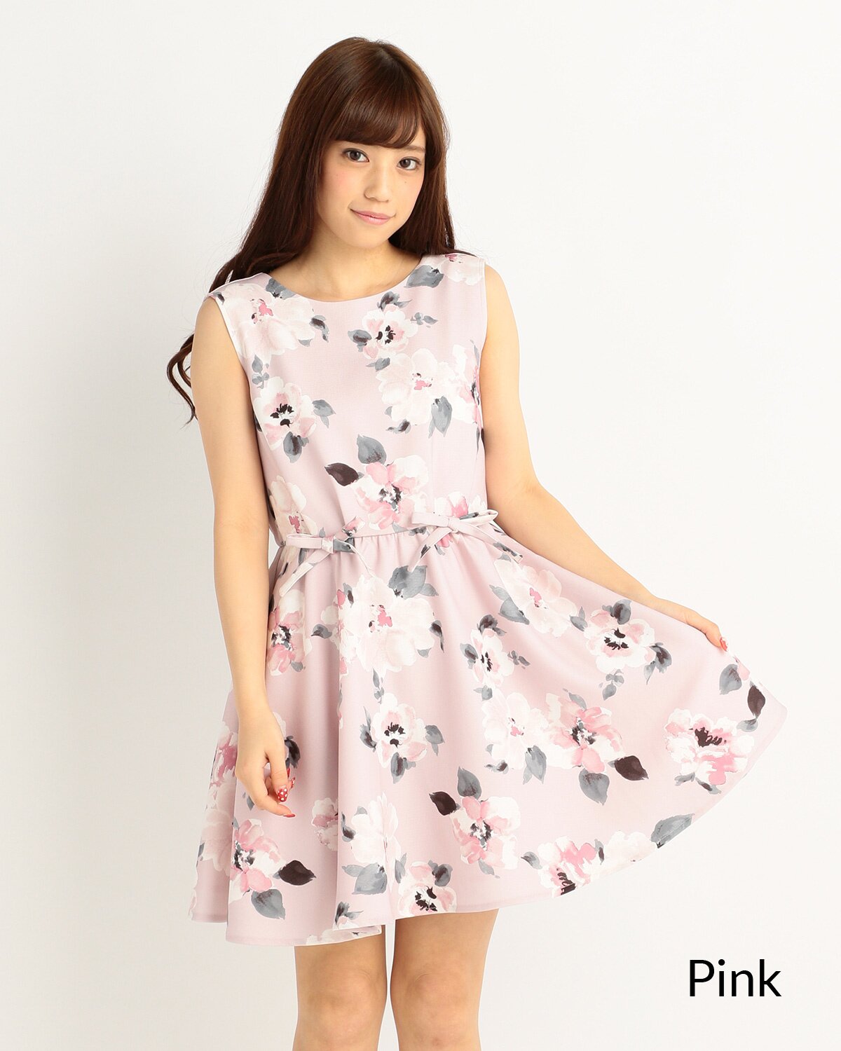 LIZ LISA Flower Pattern Sleeveless Dress: LIZ LISA - Tokyo Otaku Mode (TOM)