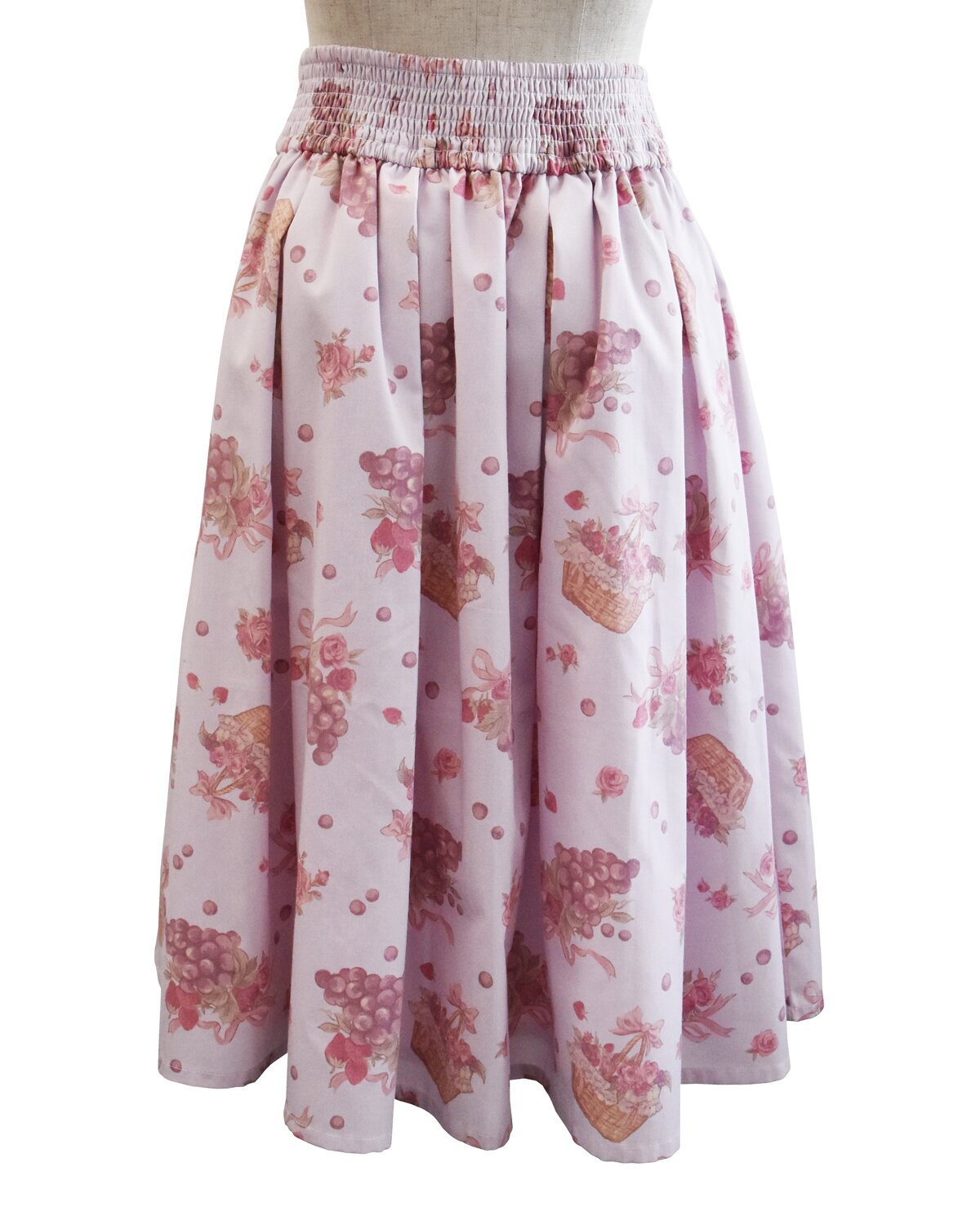 LIZ LISA Grape Rose Mid-Length Skirt: LIZ LISA - Tokyo Otaku Mode (TOM)