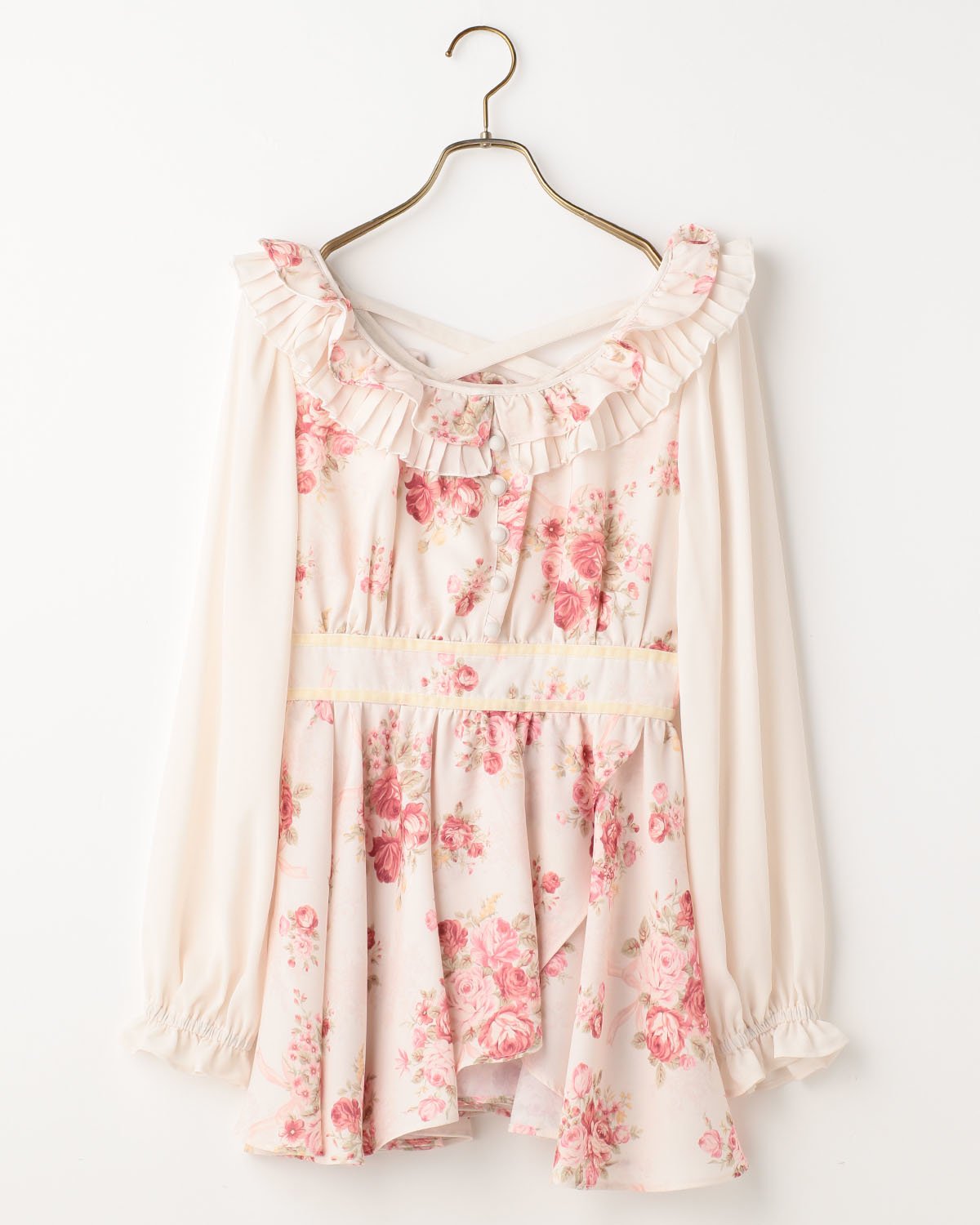 LIZ LISA Bouquet Ribbon Pattern Top - Tokyo Otaku Mode (TOM)