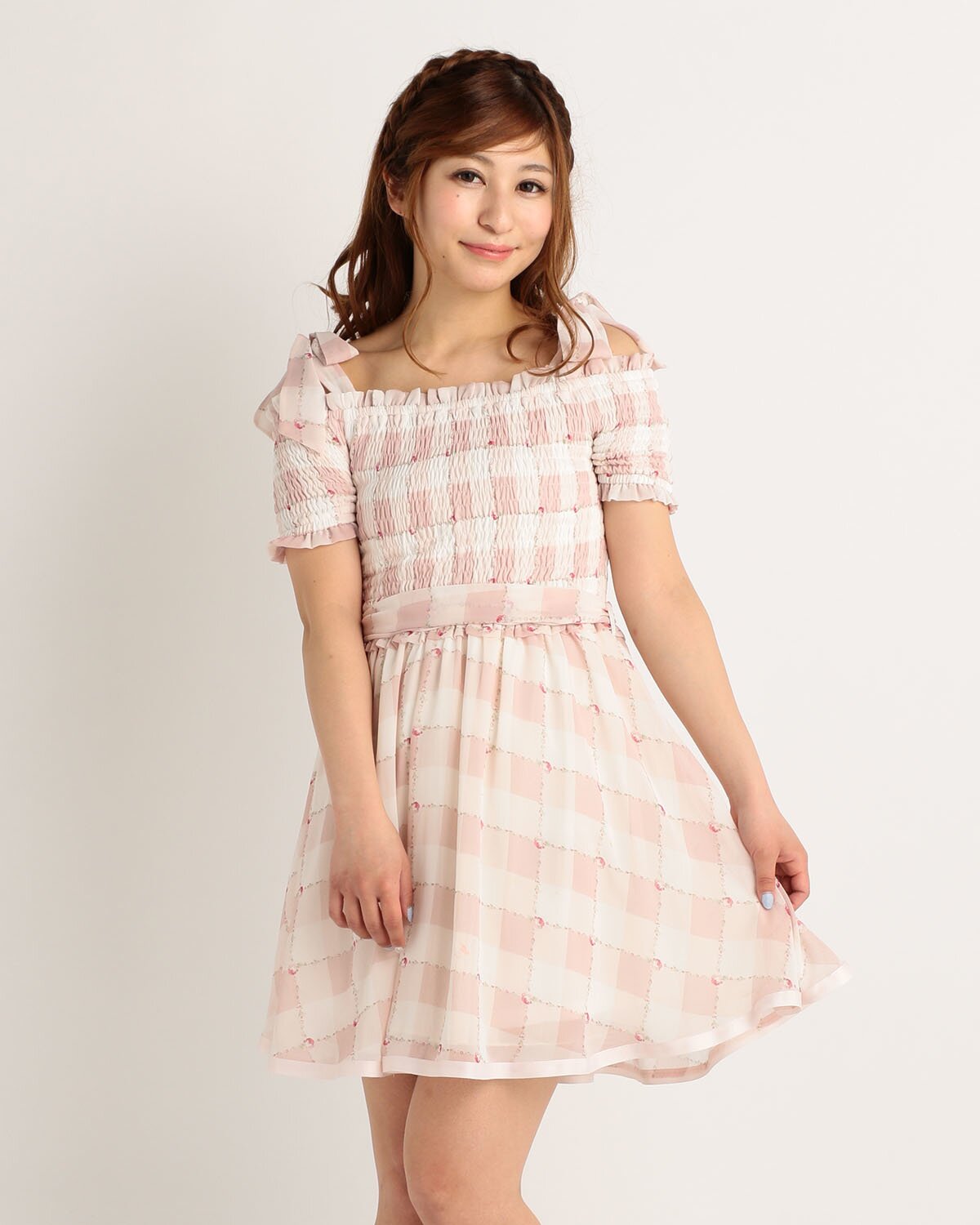 LIZ LISA Gingham Ribbon Dress: LIZ LISA - Tokyo Otaku Mode (TOM)