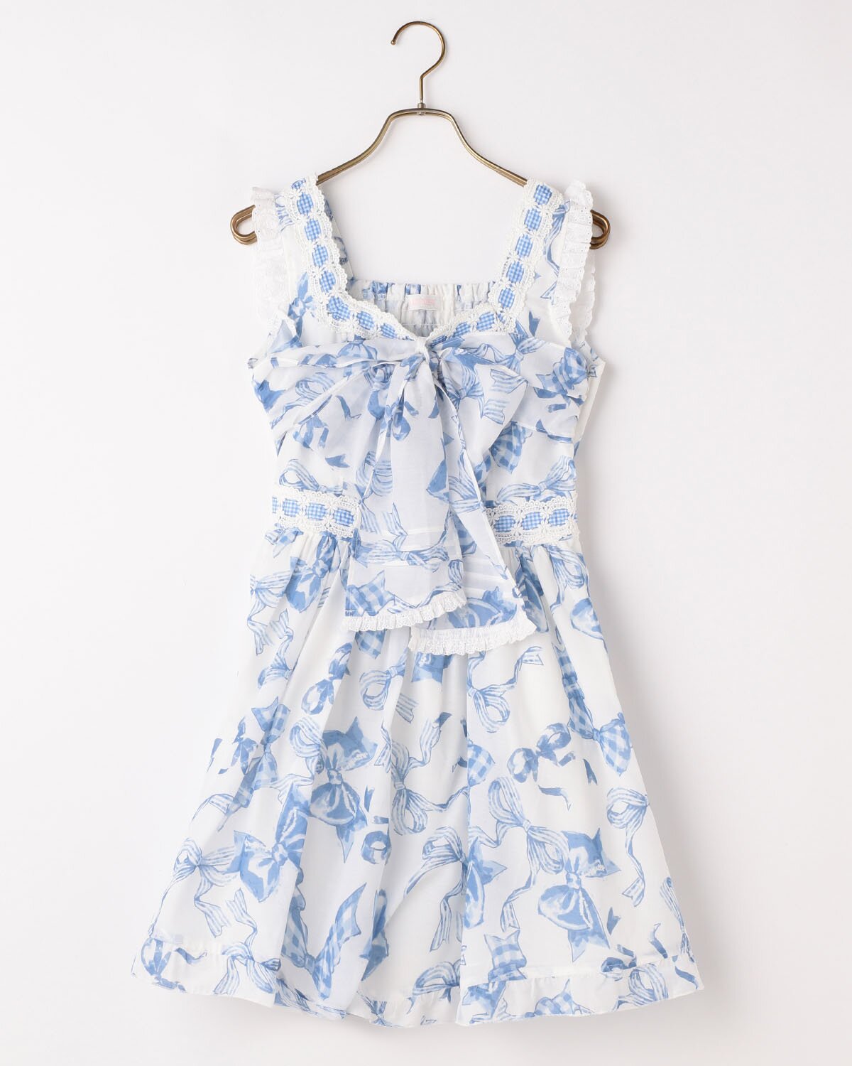 liz lisa brown dress