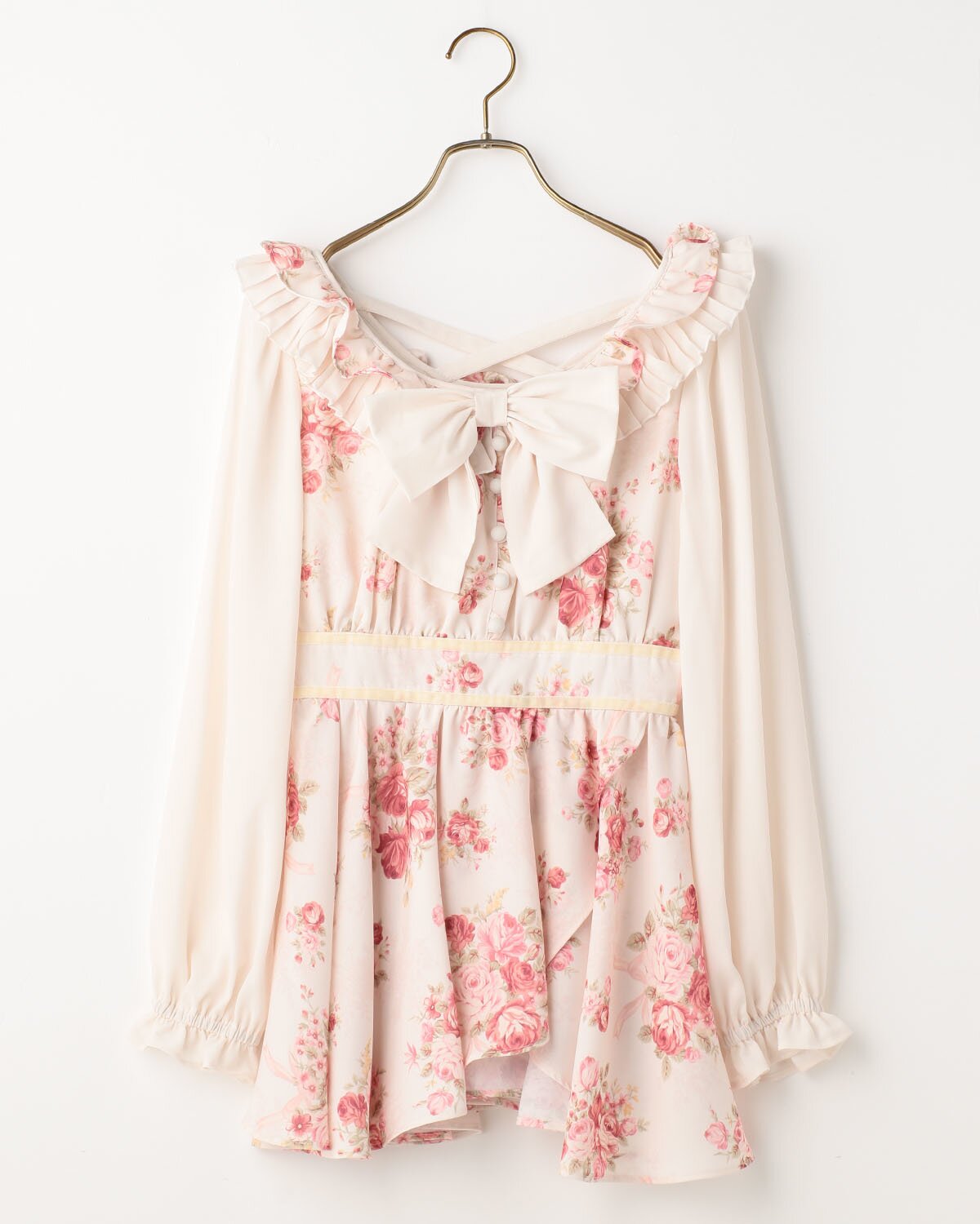 LIZ LISA Bouquet Ribbon Pattern Top - Tokyo Otaku Mode (TOM)