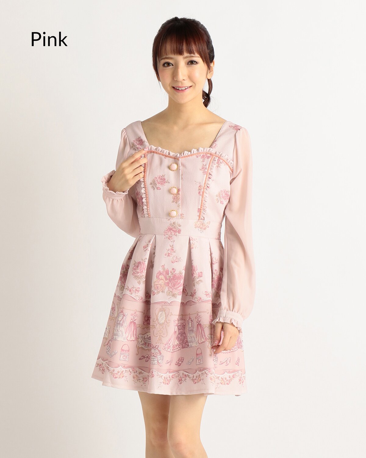 LIZ LISA Dream Wardrobe Pattern Dress: LIZ LISA - Tokyo Otaku Mode (TOM)