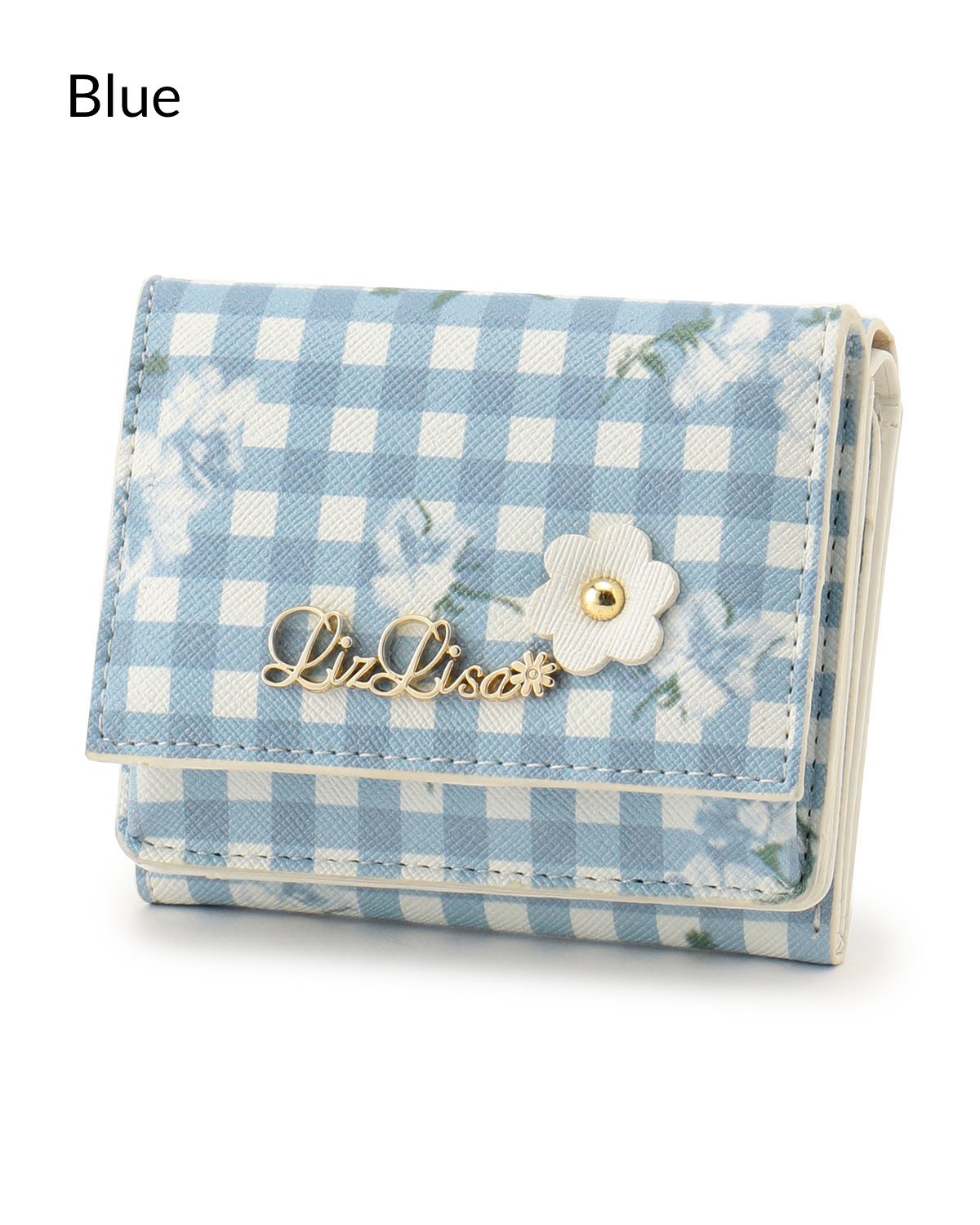 LIZ LISA Gingham Flower Mini Wallet - Tokyo Otaku Mode (TOM)