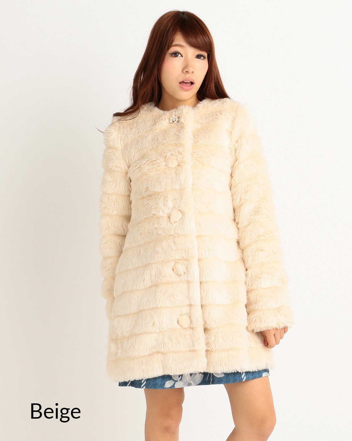 Lizliz0825  LIZ LISA Jeweled Faux Fur Coat: LIZ LISA - Tokyo Otaku Mode (TOM)