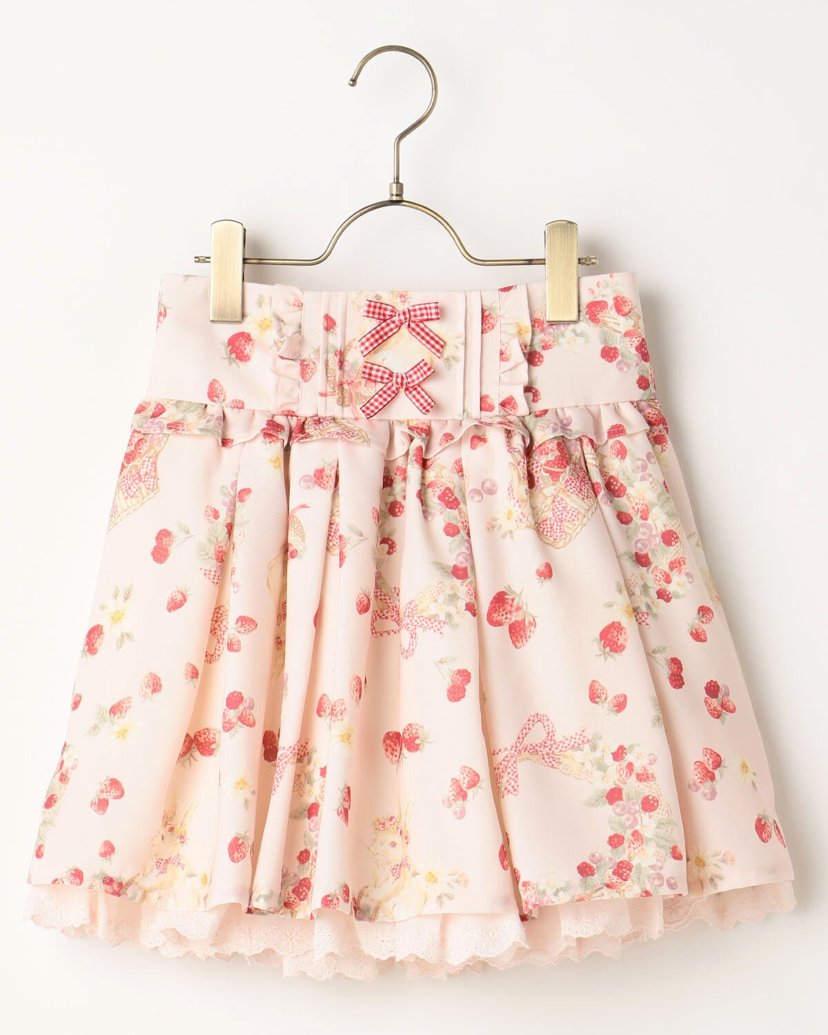 LIZ LISA Rabbit & Ribbon Print Sukapan Skirt - Tokyo Otaku Mode (TOM)