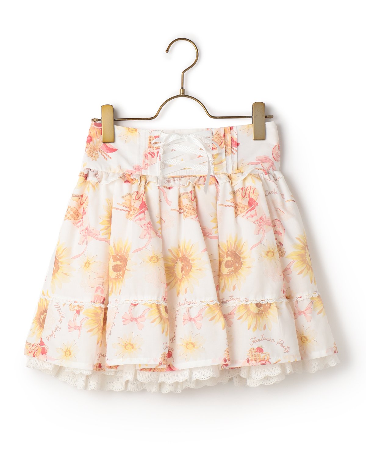 LIZ LISA Sunflower & Parfait Sukapan Skirt: LIZ LISA - Tokyo Otaku
