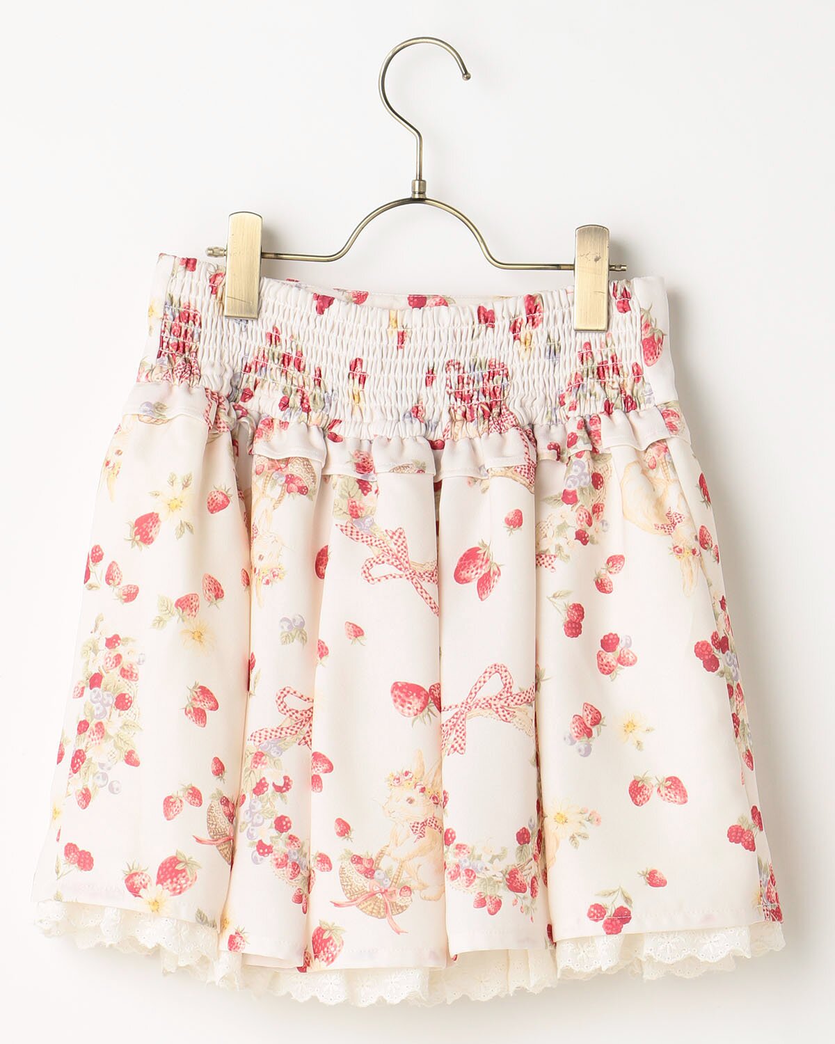 LIZ LISA Rabbit & Ribbon Print Sukapan Skirt - Tokyo Otaku Mode (TOM)