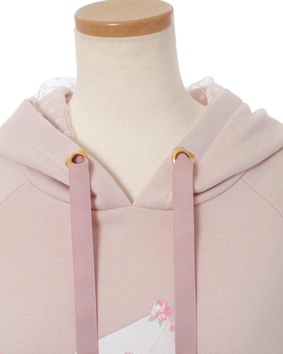LIZ LISA Love Letter Fleece-Lined Hoodie Dress: LIZ LISA - Tokyo