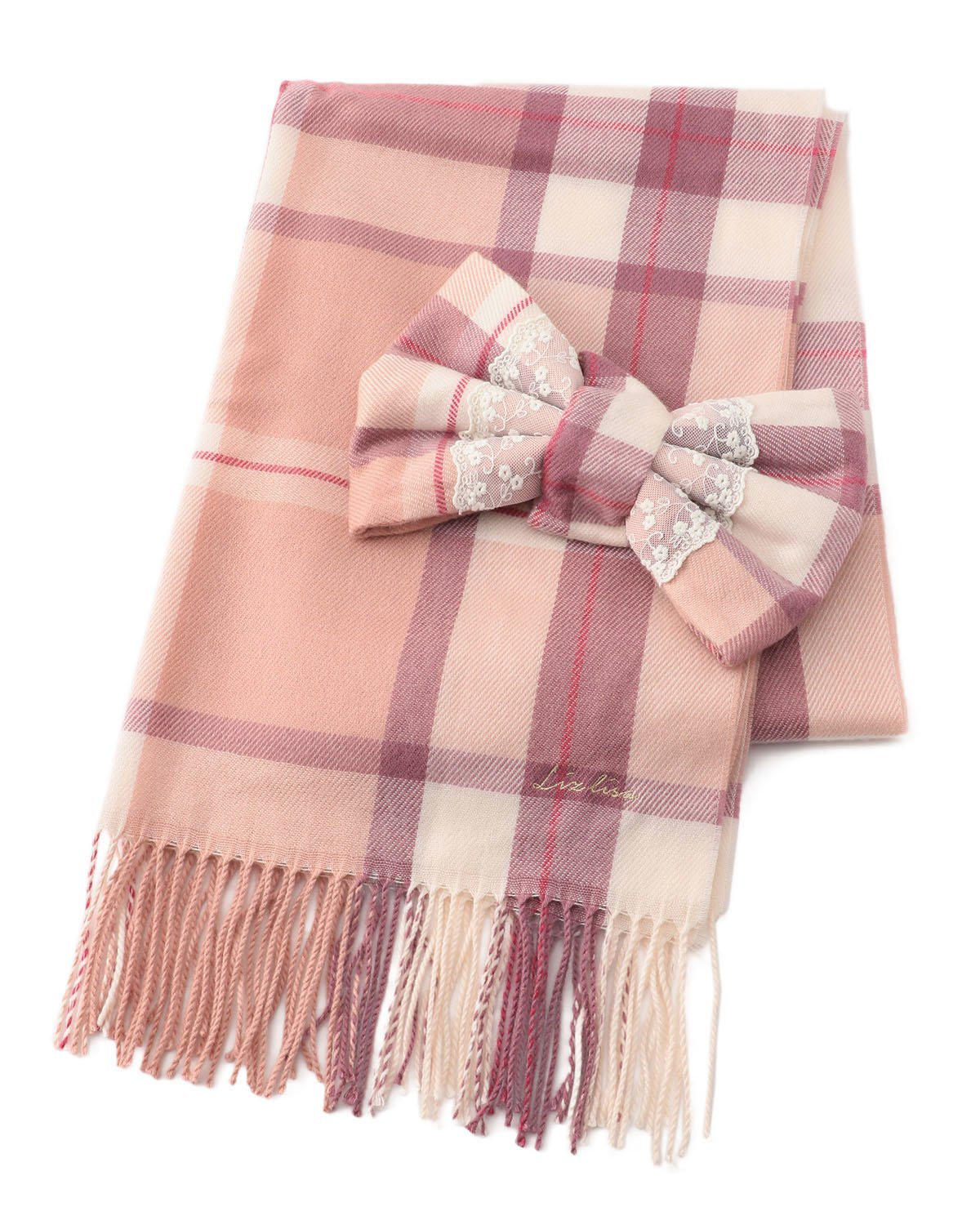 LIZ LISA Plaid Ribbon Scarf - Tokyo Otaku Mode (TOM)