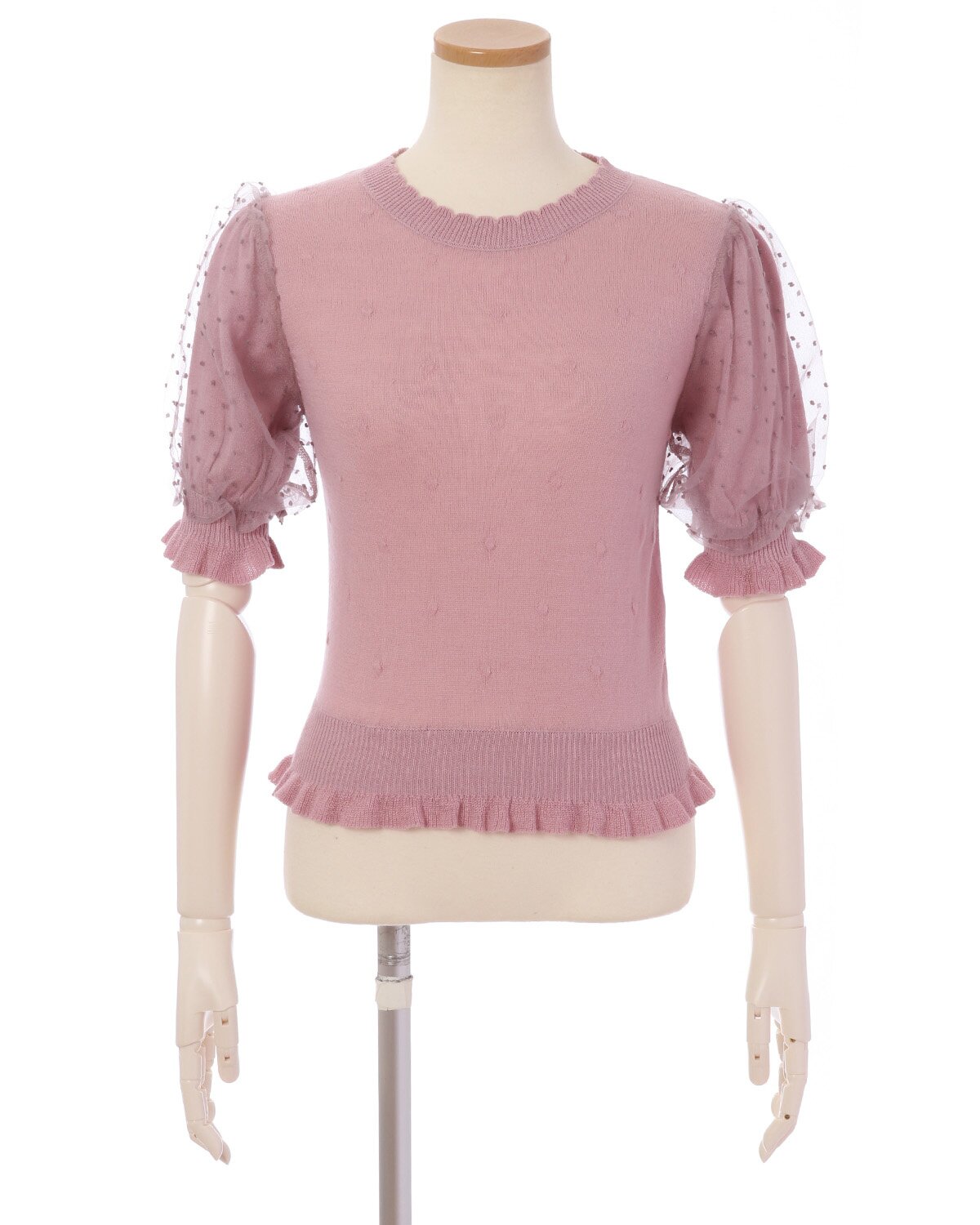 Rorry Polka Dot Knit Top
